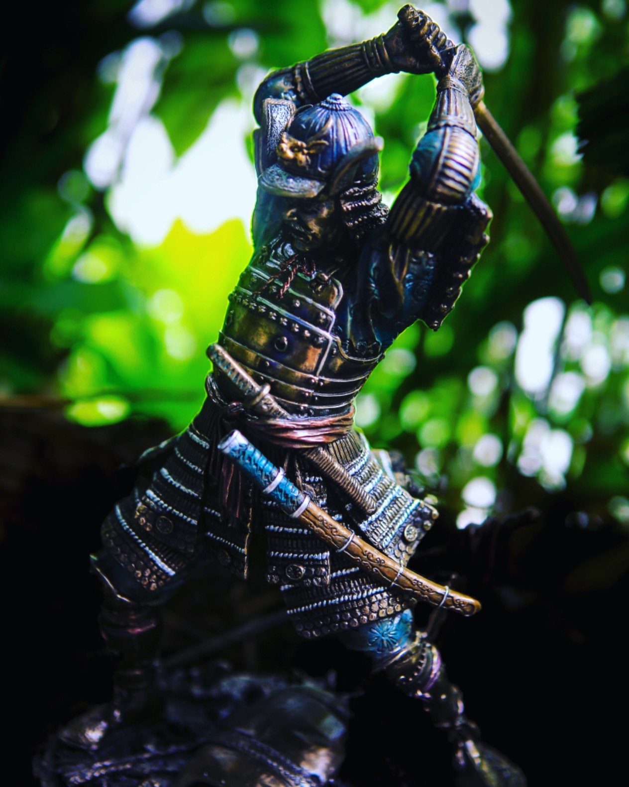 Top Collection Japanese Bushido Samurai Warrior Statue- Historical Sculpture with Martial Arts Sword in Premium Cold Cast Bronze - 9-Inch Collectible Figurine customer photo 1