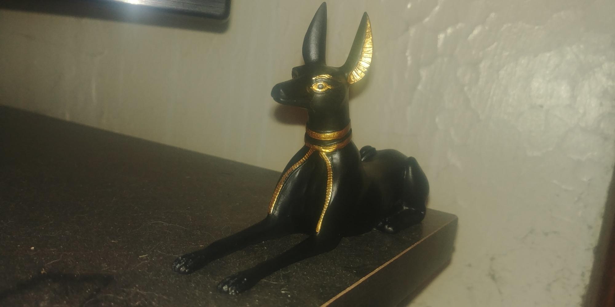 SUMMIT COLLECTION YTC Small Egyptian Anubis - Statue Figurine Egypt Sculpture Model Figure customer photo 2