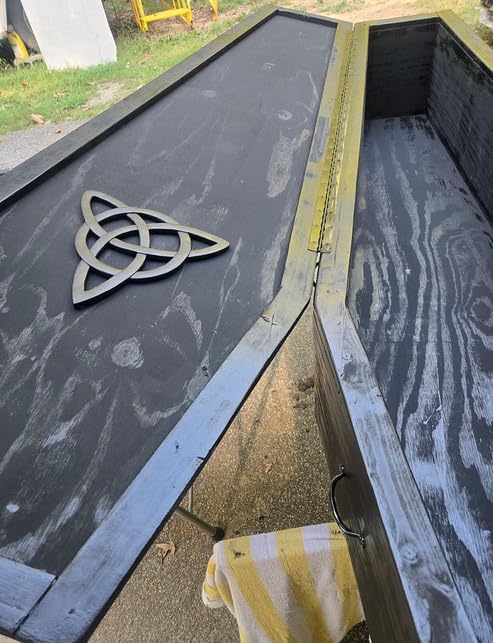 Super Z Outlet Resin Celtic Trinity Knot Wall Art for Home Decoration, Religious Communion Baptism Gifts, Churches customer photo 1
