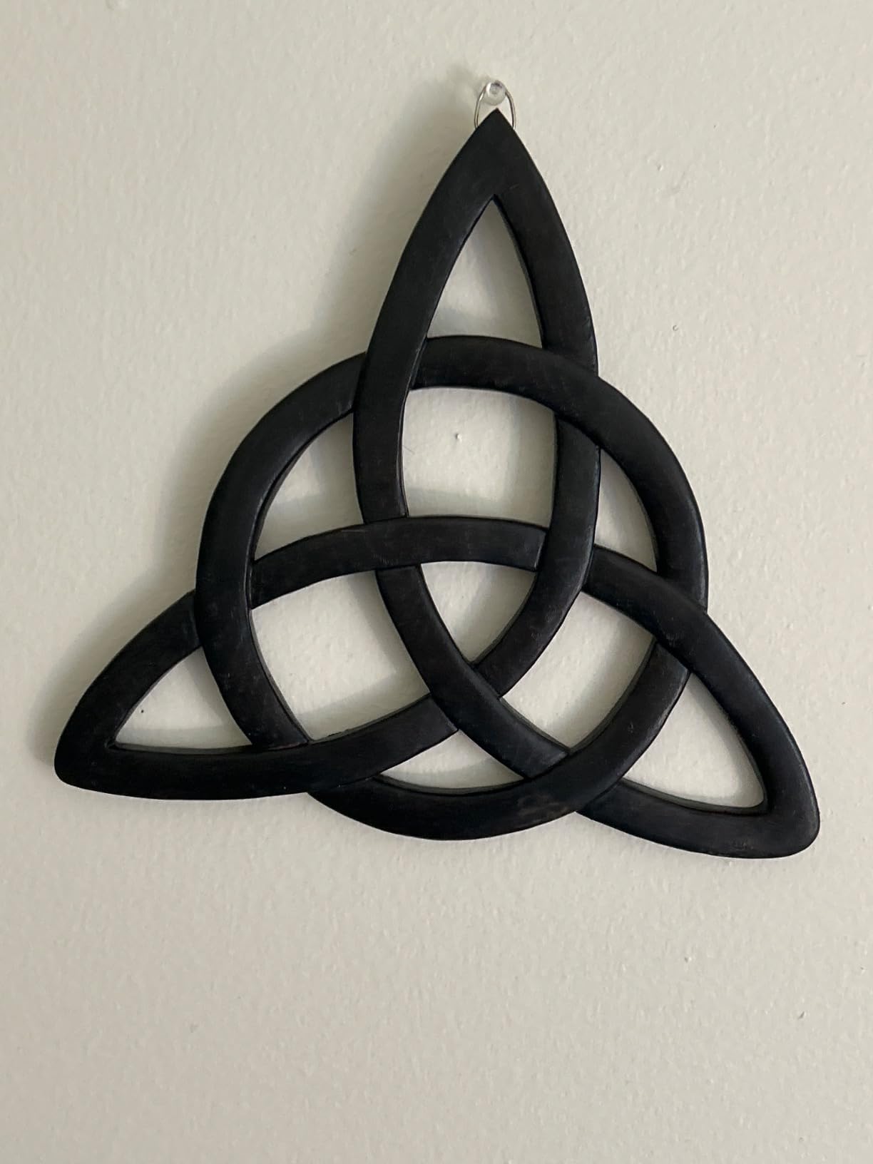 Super Z Outlet Resin Celtic Trinity Knot Wall Art for Home Decoration, Religious Communion Baptism Gifts, Churches customer photo 2