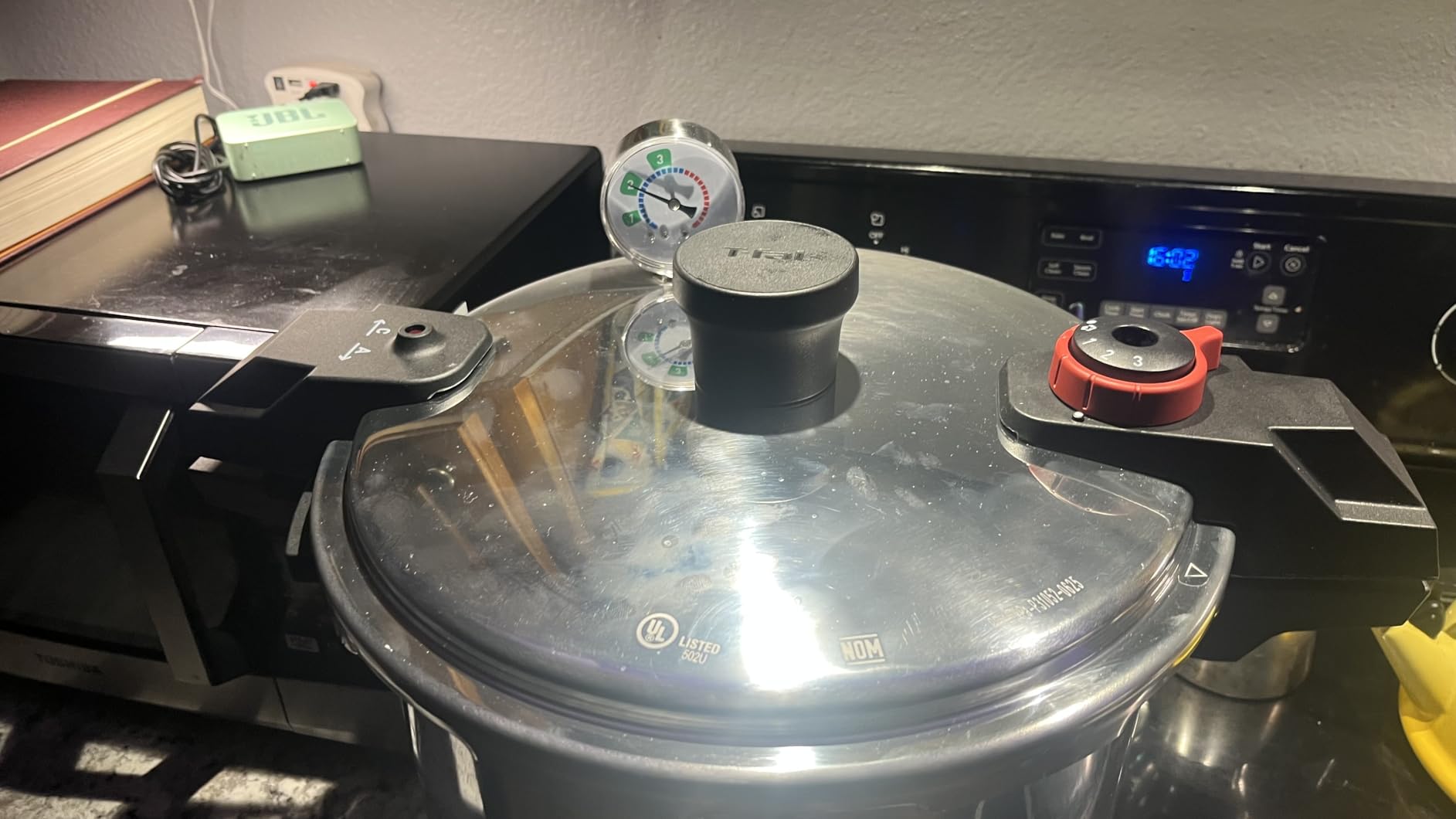 T-fal 22-Quart Aluminum Pressure Canner, 3 PSI Settings, Home Canning customer photo 1