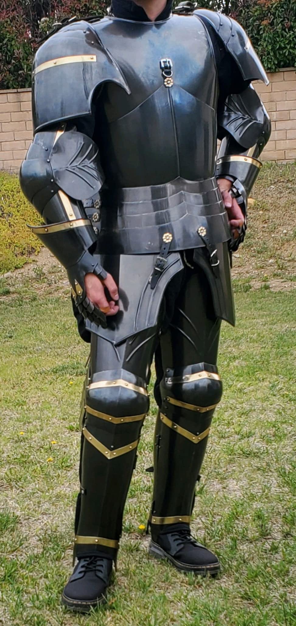 NauticalMart Medieval Knight Suit of Armor Combat Full Body Armour Wearable Handicraft Replica customer photo 1