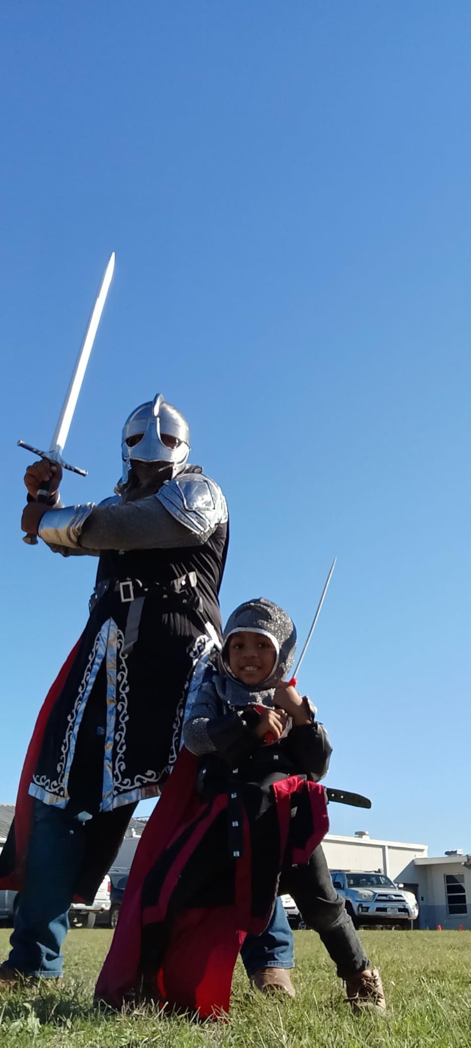 AnNafi Medieval Knight Helmet Men with Chainmail Accessories - Medieval Viking Armor Helmet Handmade Steel Norse Warrior Helm customer photo 2