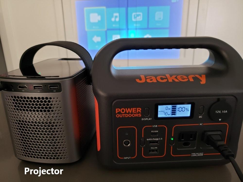 Jackery Explorer 300 Portable Power Station, 292Wh | Backup LiFePO4 Battery, Solar Generator for Outdoors, Camping, Travel, Hunting, Blackout (Solar Panel Optional) customer photo 2