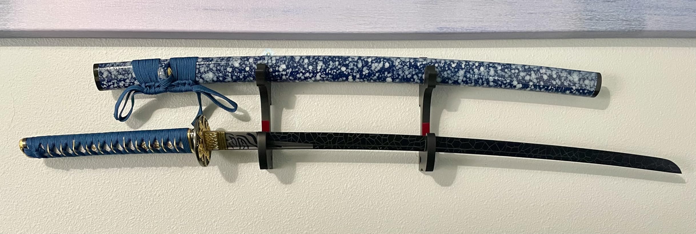 Real Katana Sword Sharp - Japanese Samurai Swords are a Unique Gift for Men - Full Tang High Carbon Steel Sword Blade Makes a Memorable for Martial Arts Enthusiasts customer photo 1