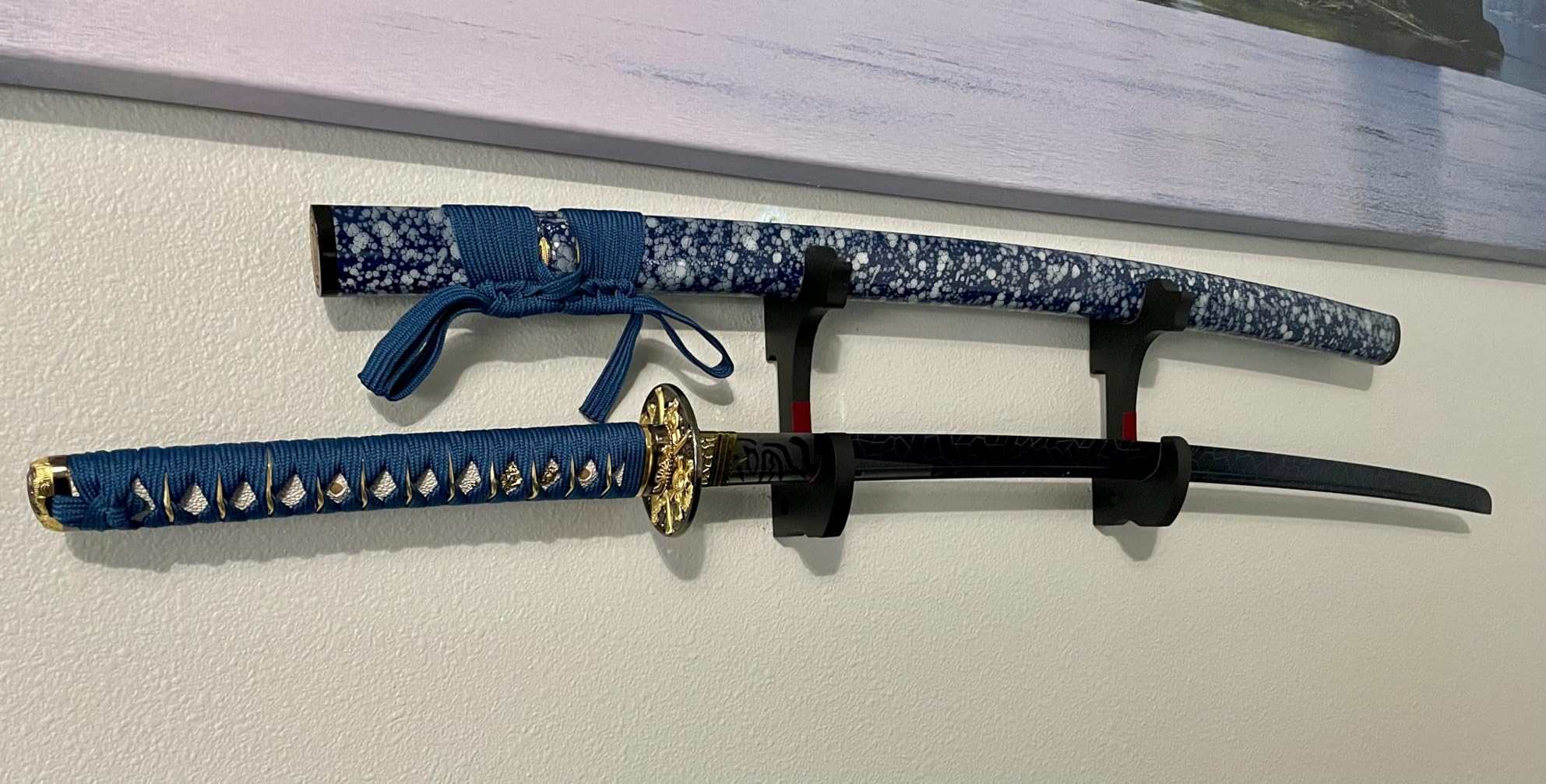Real Katana Sword Sharp - Japanese Samurai Swords are a Unique Gift for Men - Full Tang High Carbon Steel Sword Blade Makes a Memorable for Martial Arts Enthusiasts customer photo 2