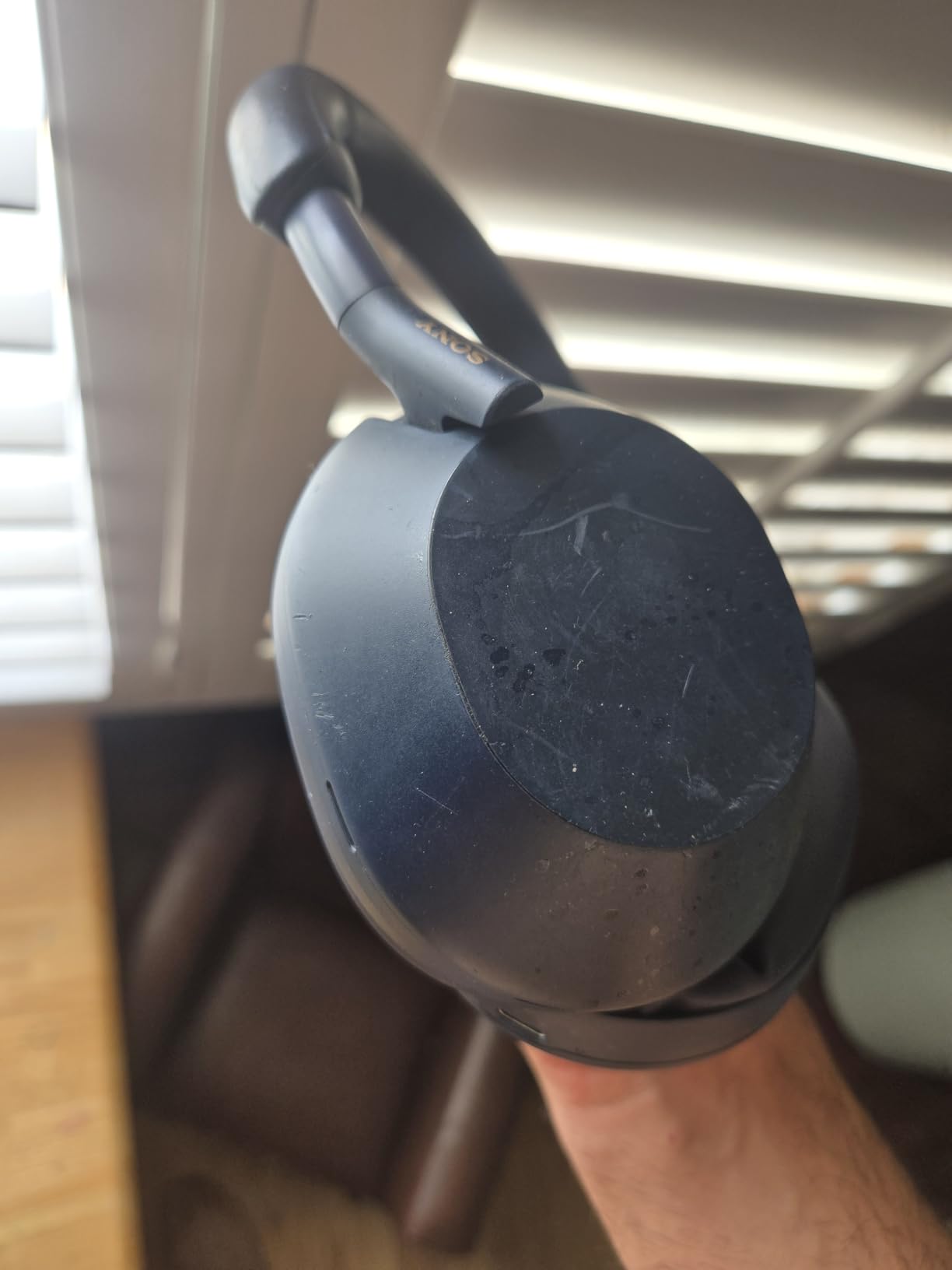 Sony WH-1000XM5 Premium Noise Canceling Headphones, Auto NC Optimizer, 30-Hour Battery, Alexa Voice Control, Midnight Blue customer photo 2