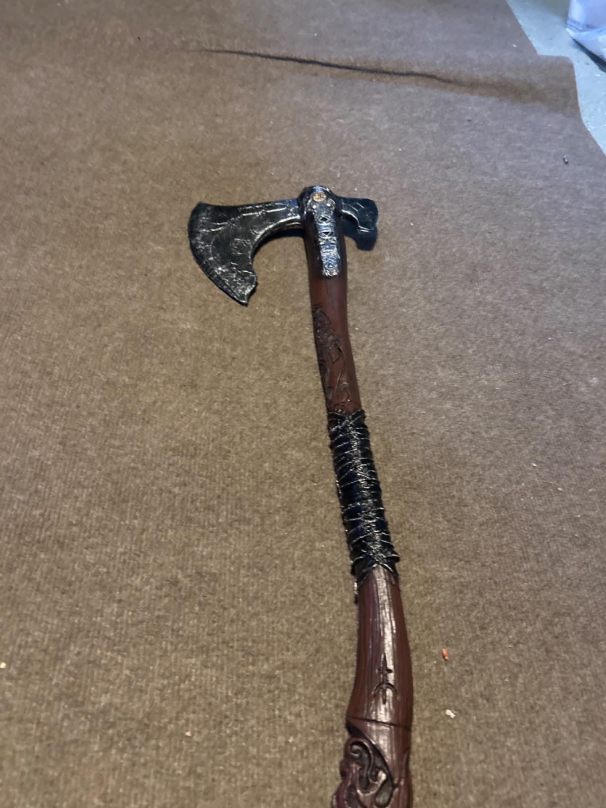 1:1 Replica PU Foam Hammer, Medieval Axes Costume Prop, Halloween Cosplay Weapons customer photo 2