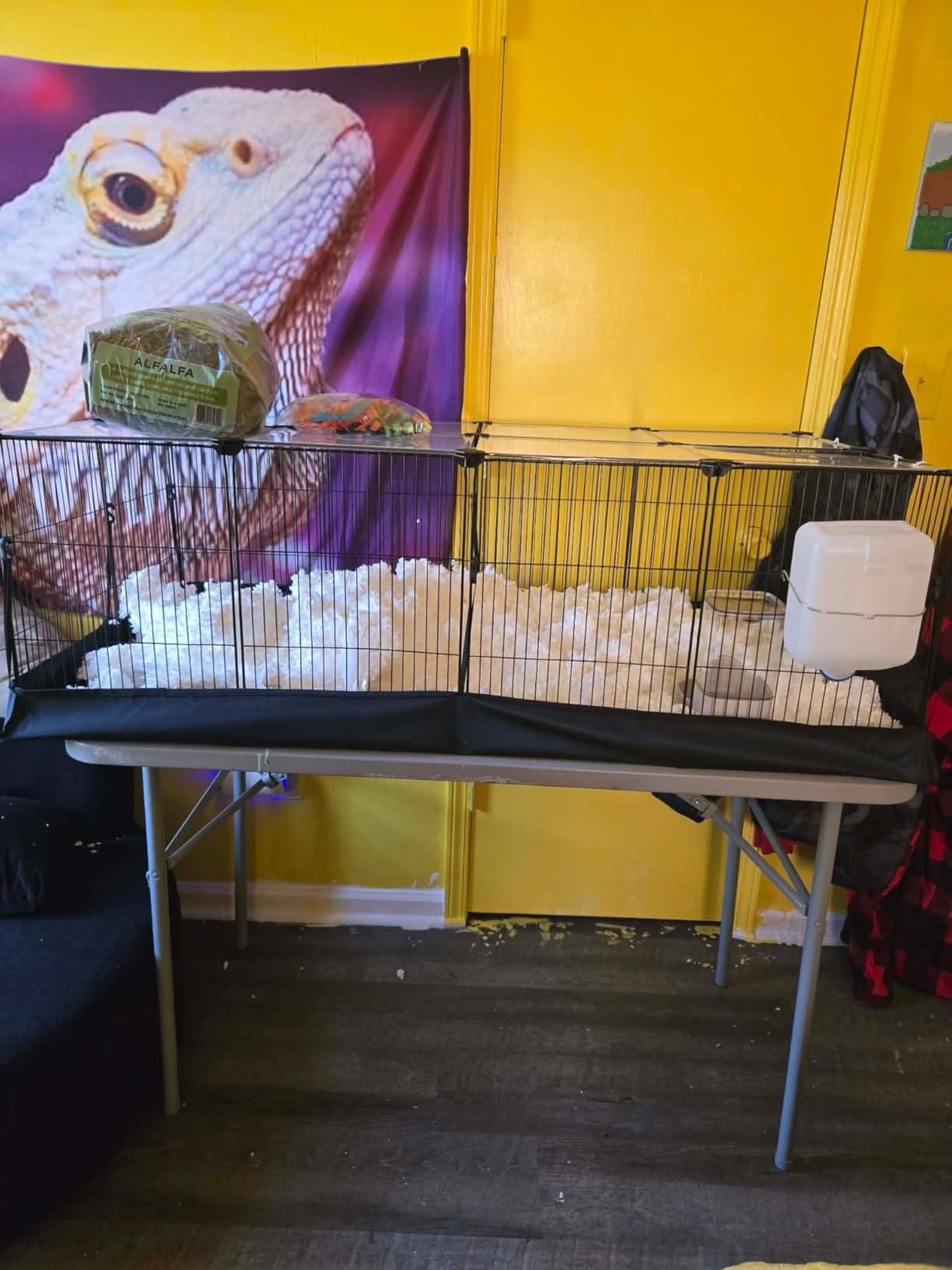 SONGMICS Guinea Pig Cage, Rabbit Cage,Small Animal Cage customer photo 1