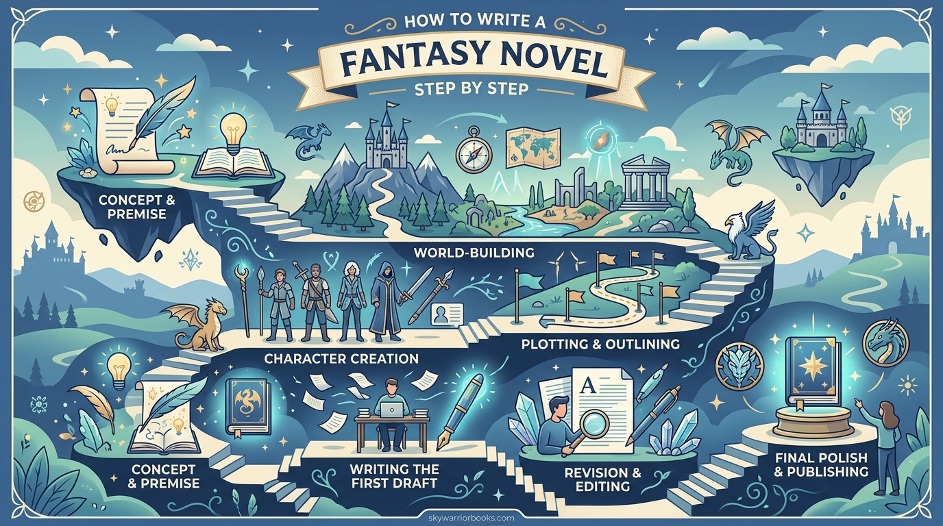 How to Write a Fantasy Novel Step by Step