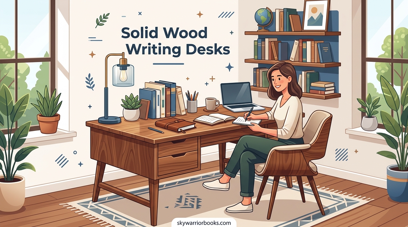 Solid Wood Writing Desks