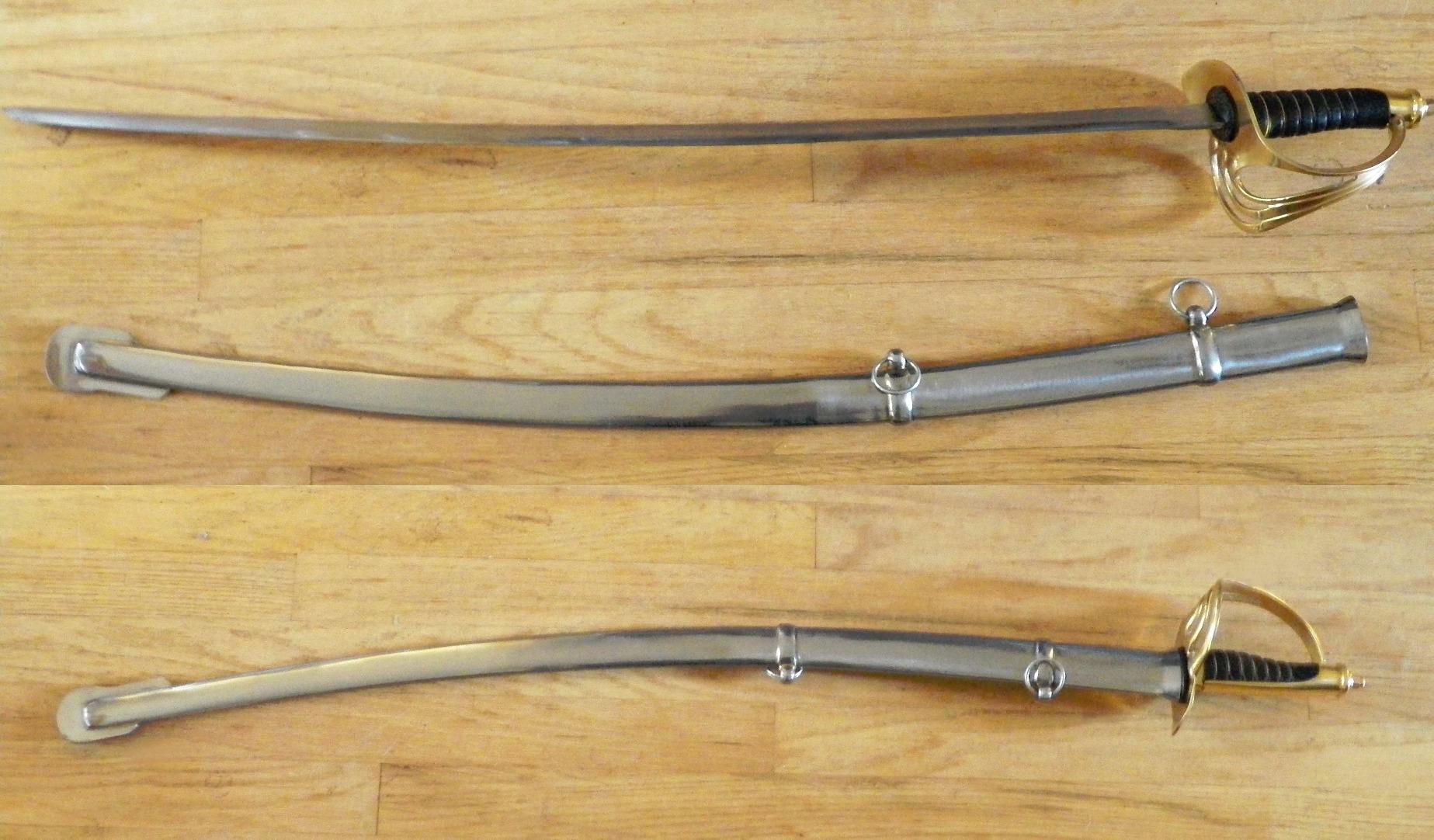 U.S. Model 1860 Light Cavalry War Replica Sword customer photo 1