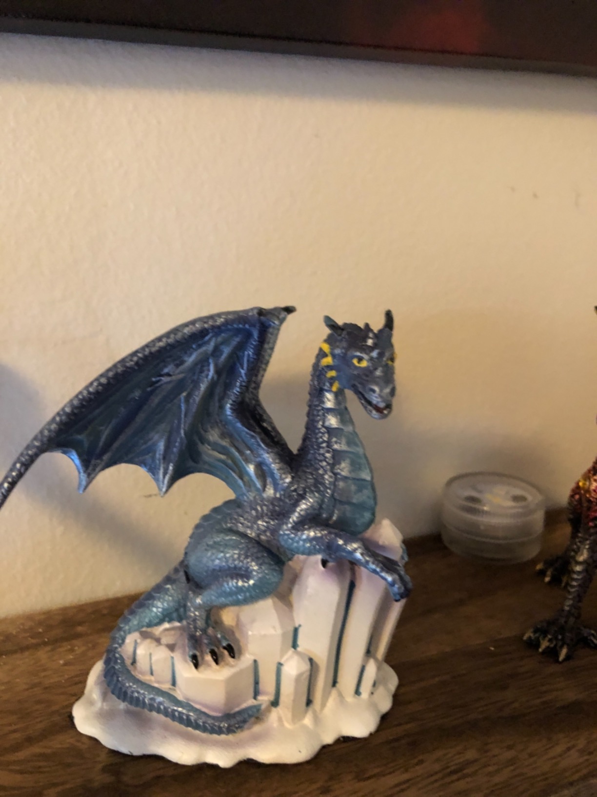 SUMMIT COLLECTION Winter Dragon on Ice Fantasy Figurine Decoration customer photo 1