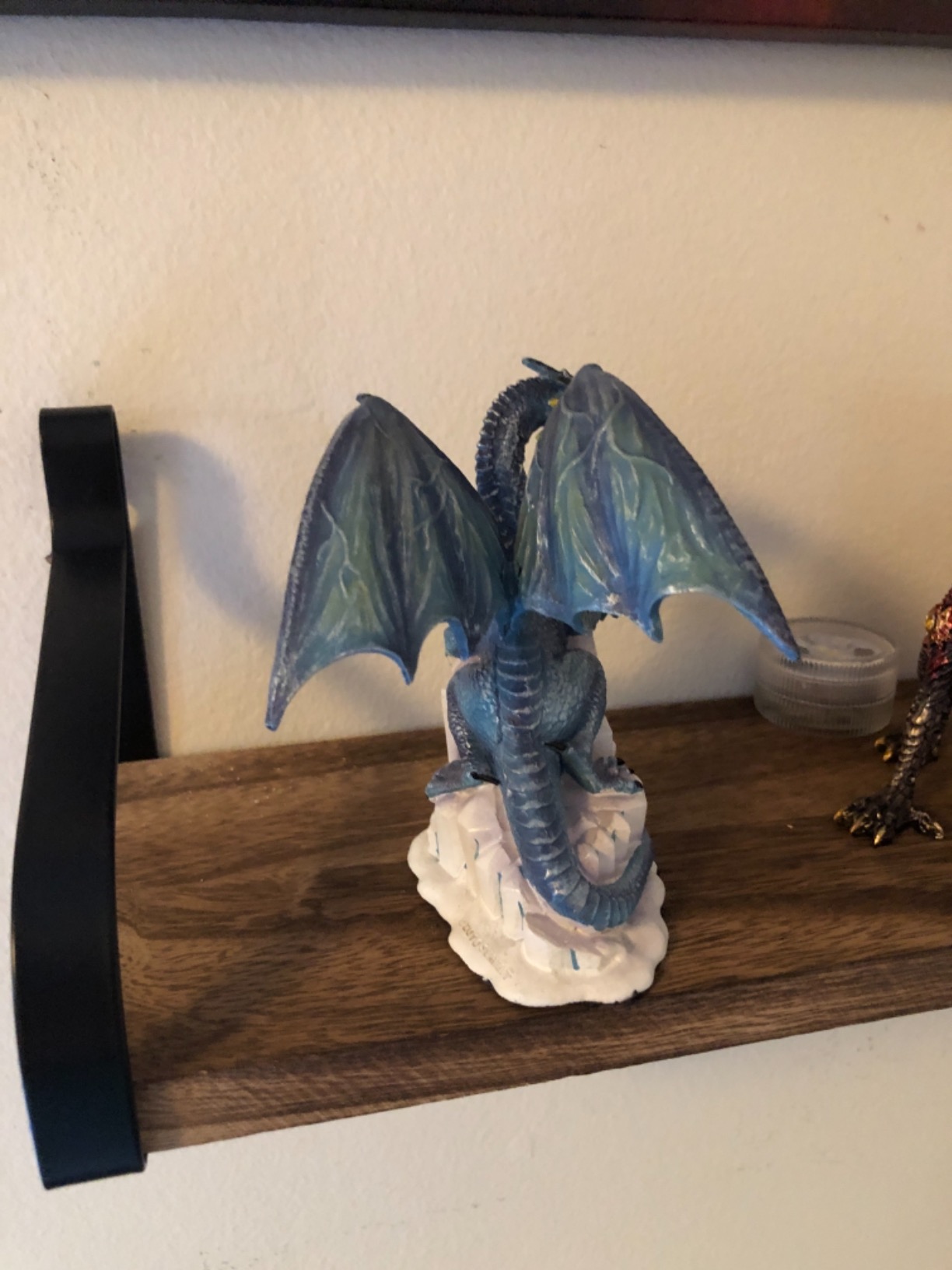 SUMMIT COLLECTION Winter Dragon on Ice Fantasy Figurine Decoration customer photo 2