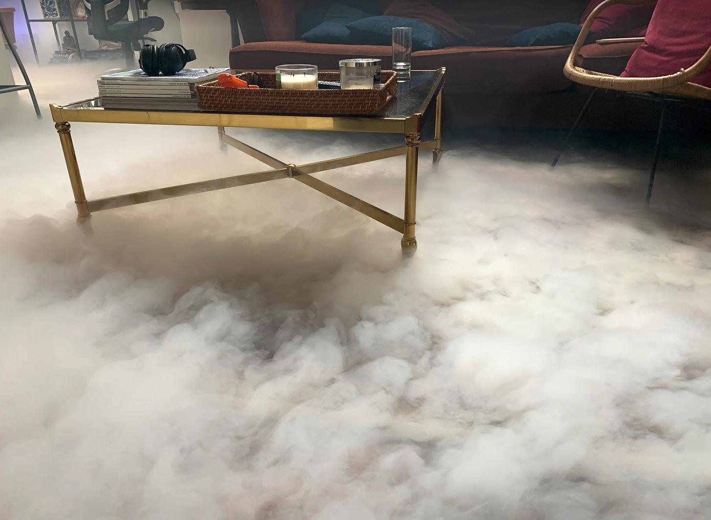 Froggy's Fog Cryofreeze Low Lying Fog Fluid for Stage and Studio, Use with Fog Chillers, Ground Foggers, and Low Lying Fog Generators, 1 Gallon customer photo 2