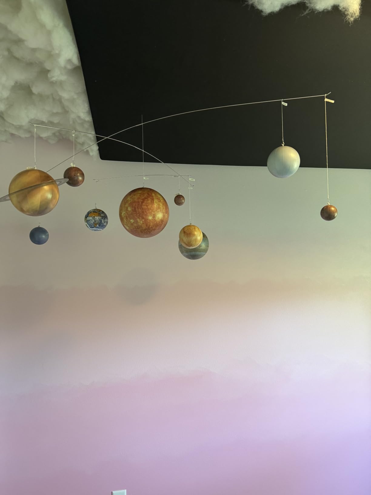 Solar System Mobile by Authentic Models, Educational Planets Model, Multicolor Space Decor for Kids and Adults, Large Decoration for Astronomy and Science Enthusiasts customer photo 1