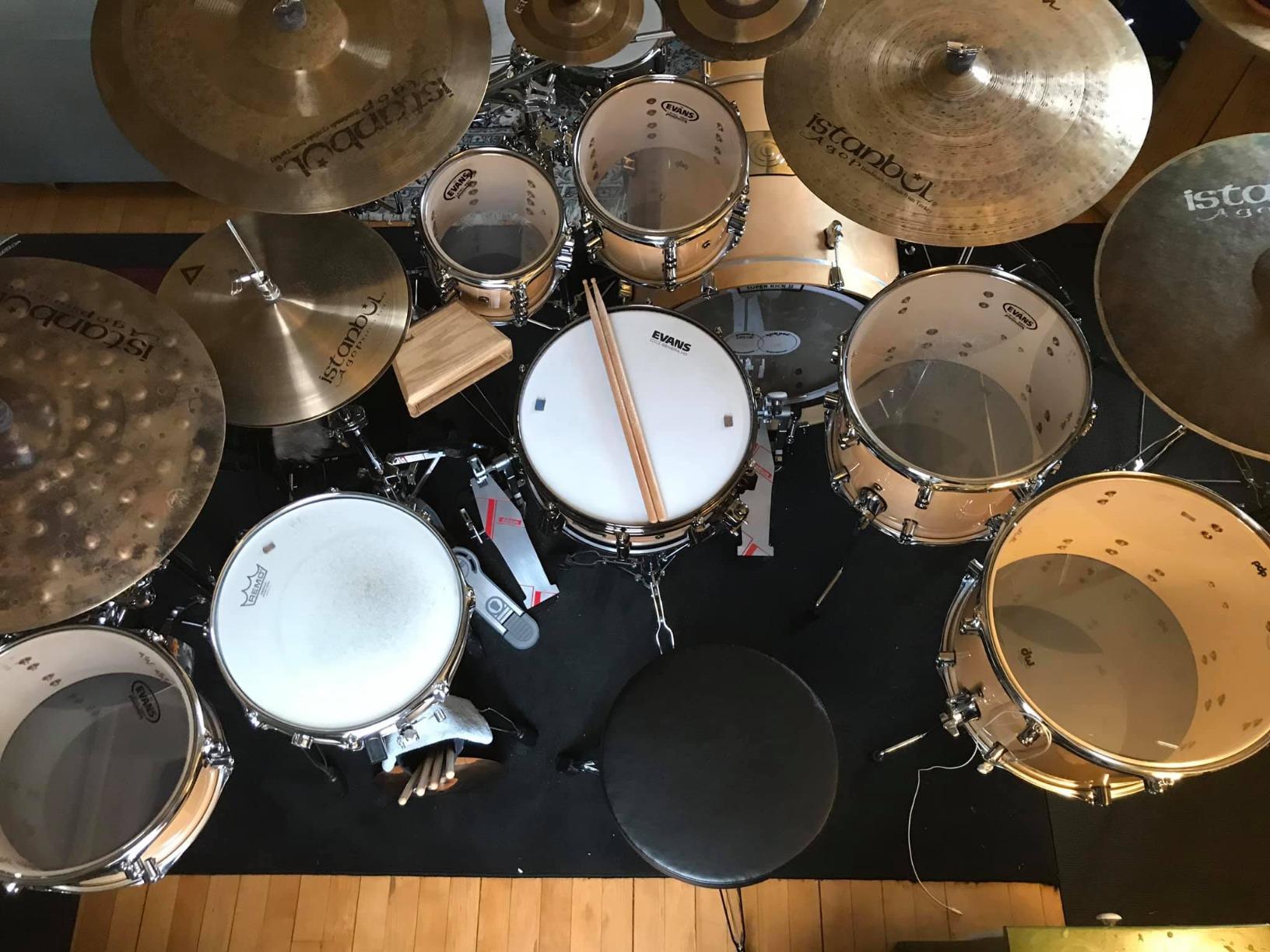 PDP By DW 7-Piece Concept Maple Shell Pack with Chrome Hardware Silver to Black Fade | 22x18, 7x8, 8x10, 9x12, 12x14, 14x16, 5.5x14. 7-Ply Shells, 10-Ply Snare, Stm Mounts, Mag Throw-Off customer photo 2