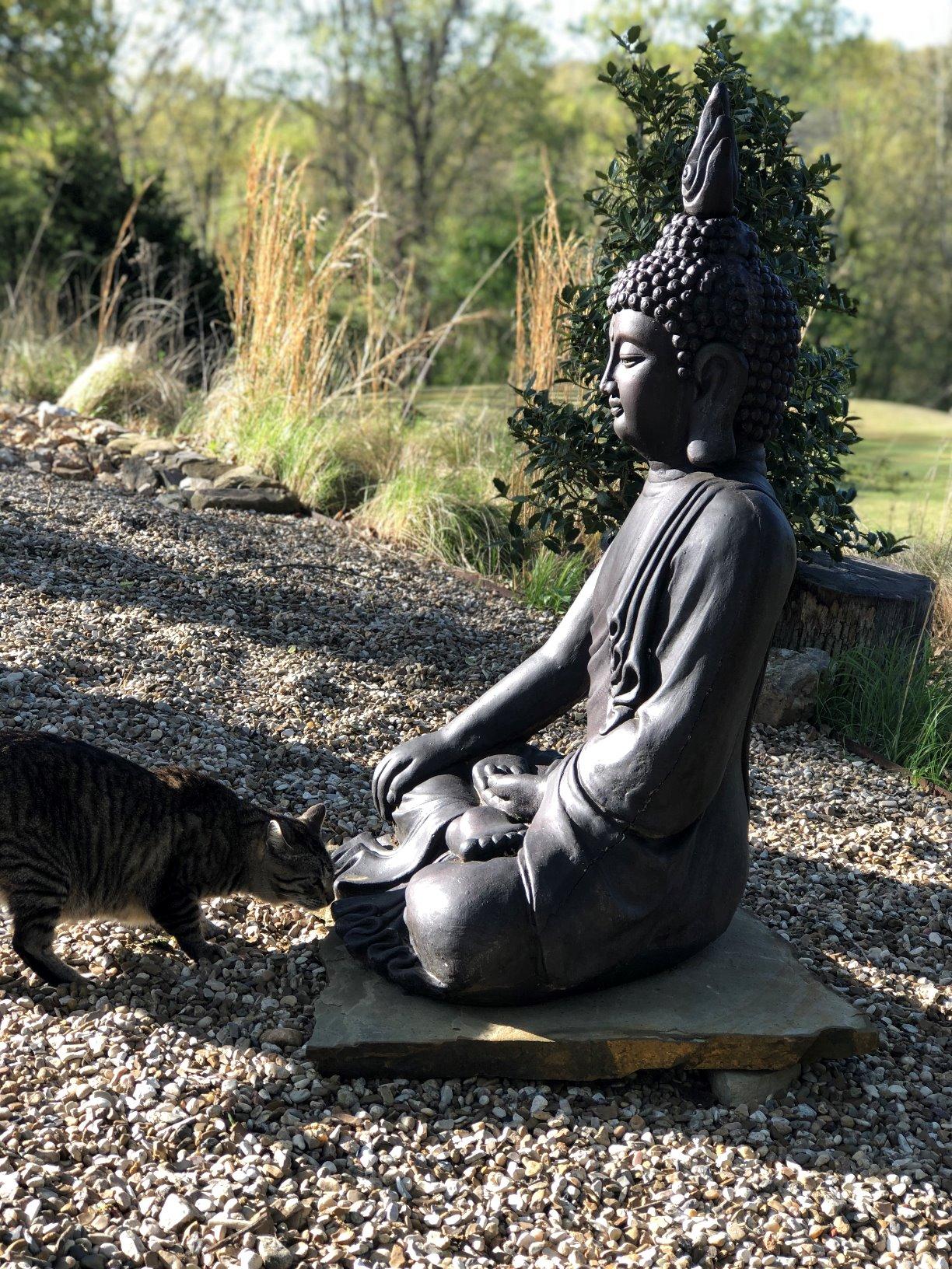 John Timberland Sitting Buddha 29 1/2