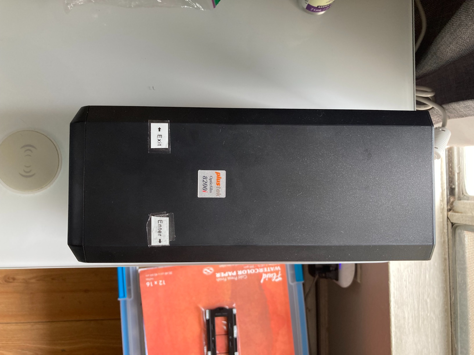Plustek OpticFilm 8200i AI - 35mm Film & Slides Scanner with IT 8 Calibration Target + SilverFast Ai Studio 9, 7200 dpi Resolution customer photo 1
