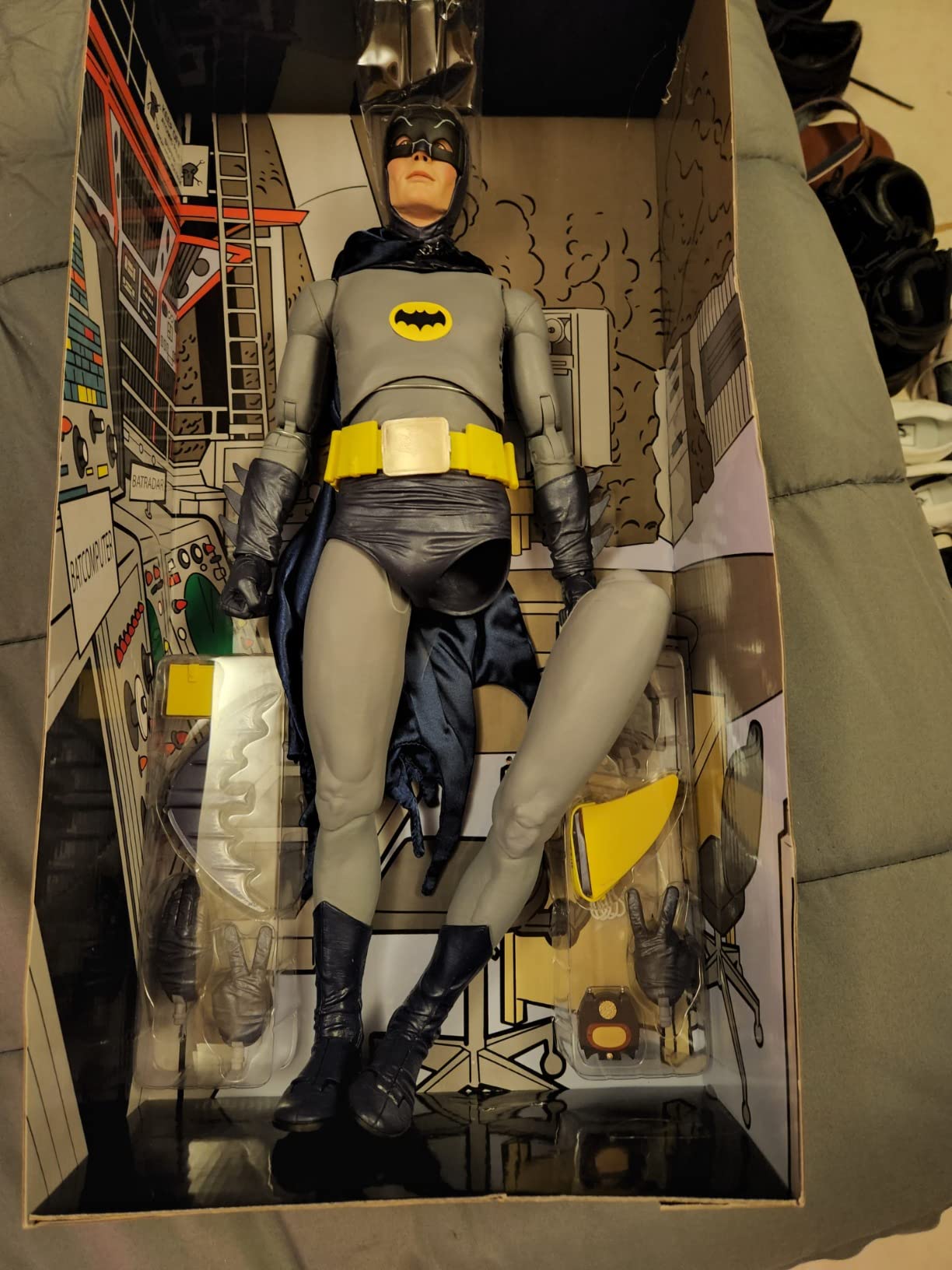 NECA Batman Adam West 1/4 Scale Action Figure (Classic 1966 TV Series) customer photo 1