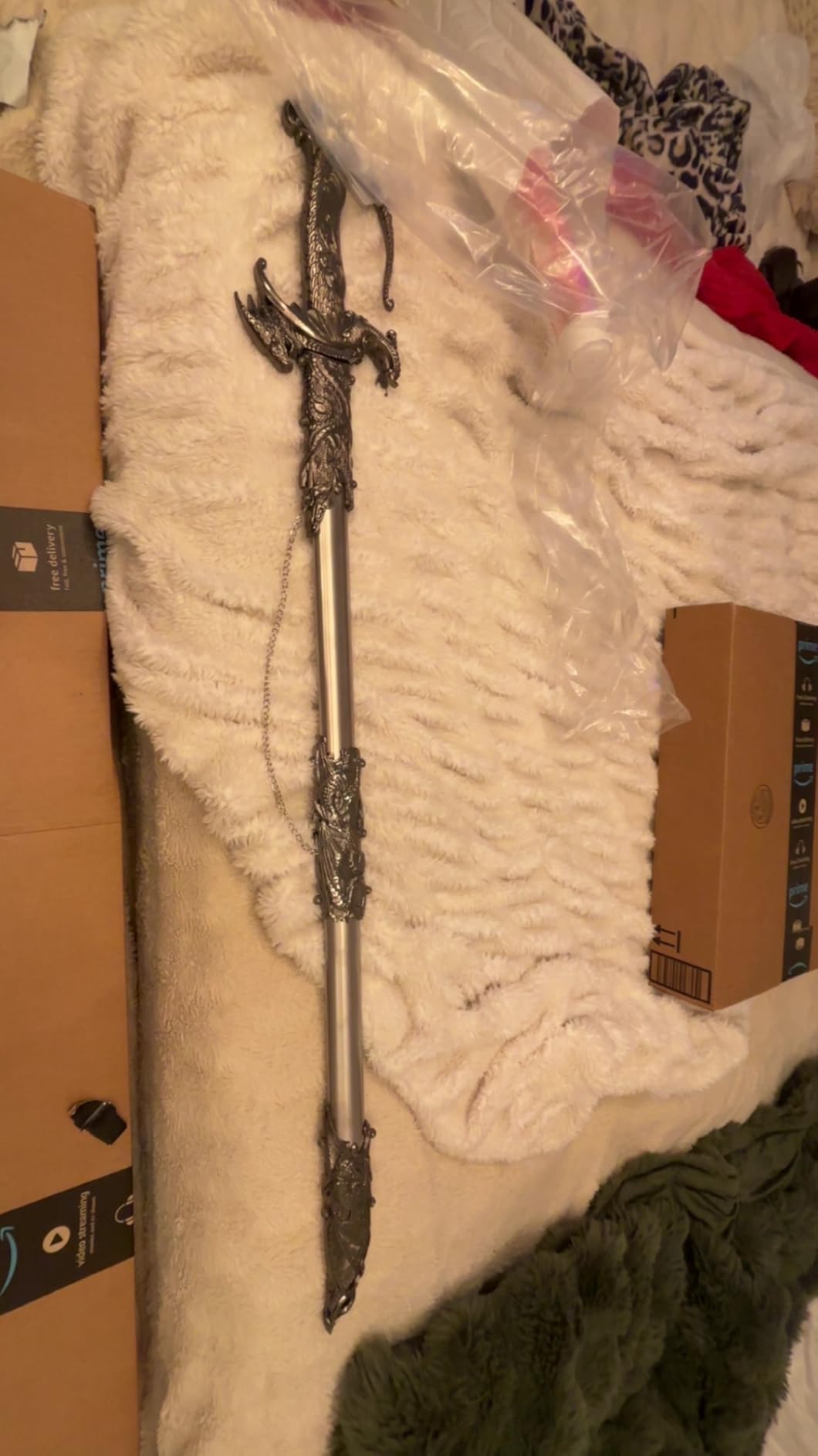 Saint George Dragon Saber Fantasy Knight Sword or Dagger (1ST Generation Saber) customer photo 1