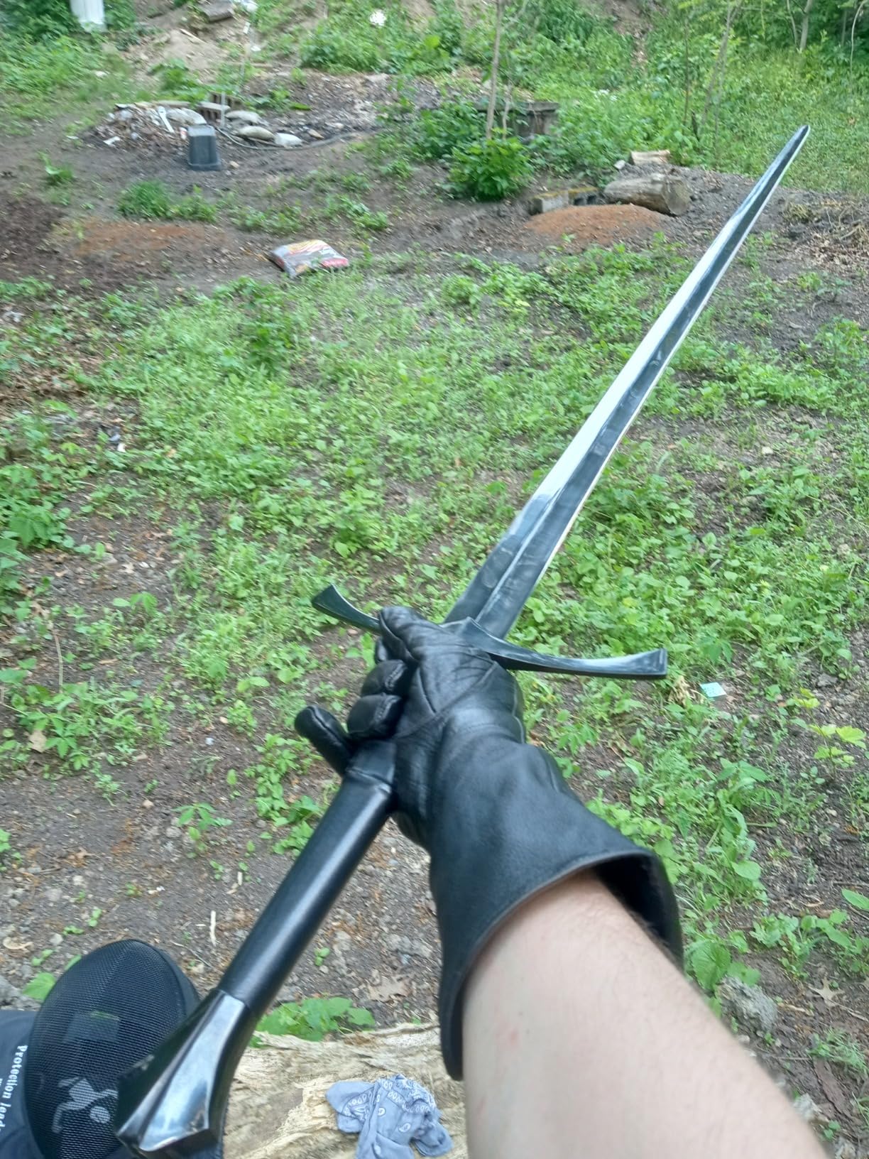 Cold Steel MAA Italian Long Sword, Black customer photo 2