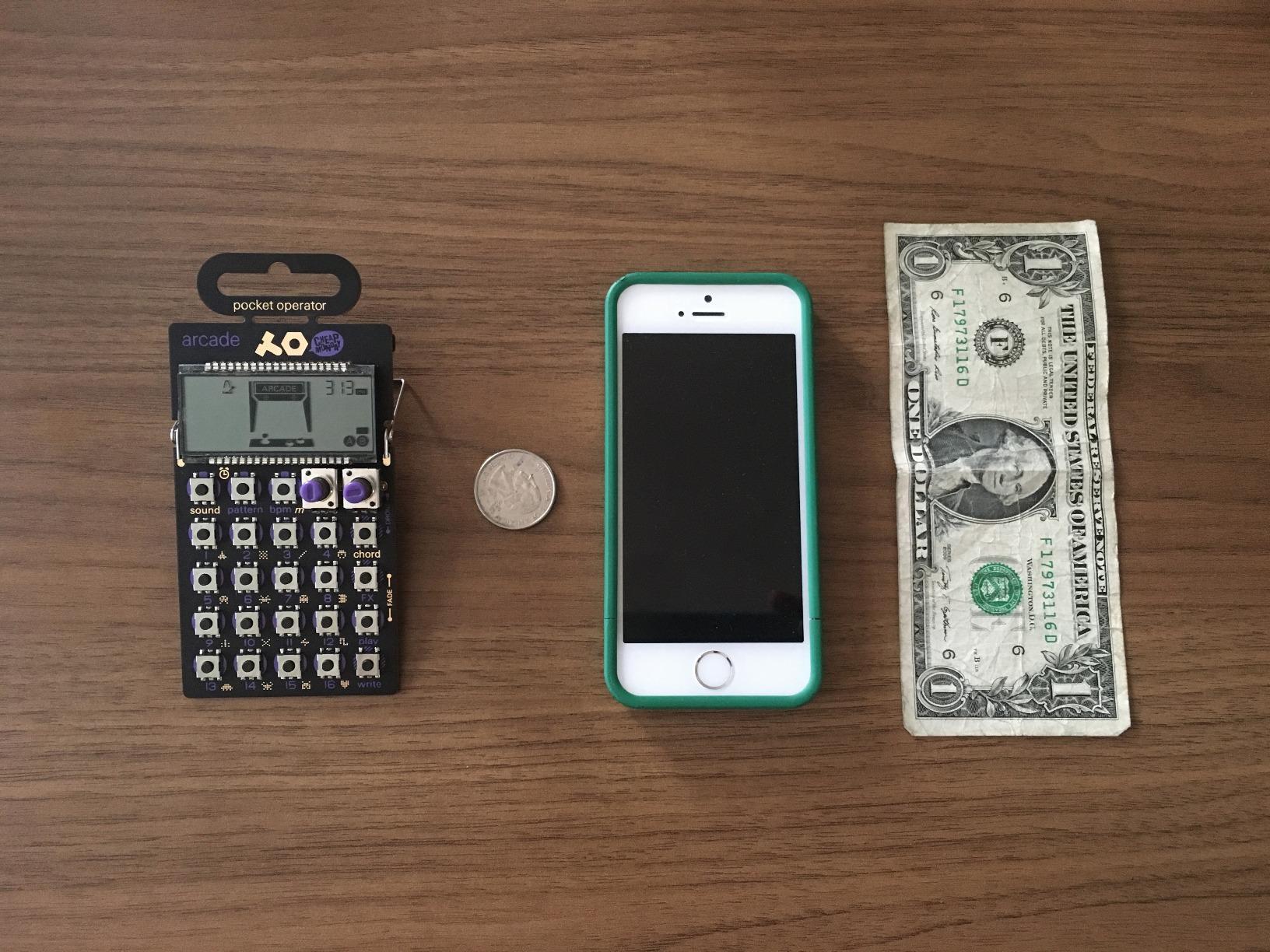 Teenage Engineering Pocket Operator PO-20 Arcade, Synthesizer and Sequencer, with Parameter Locks, Chord Control and Punch-in Effects customer photo 1