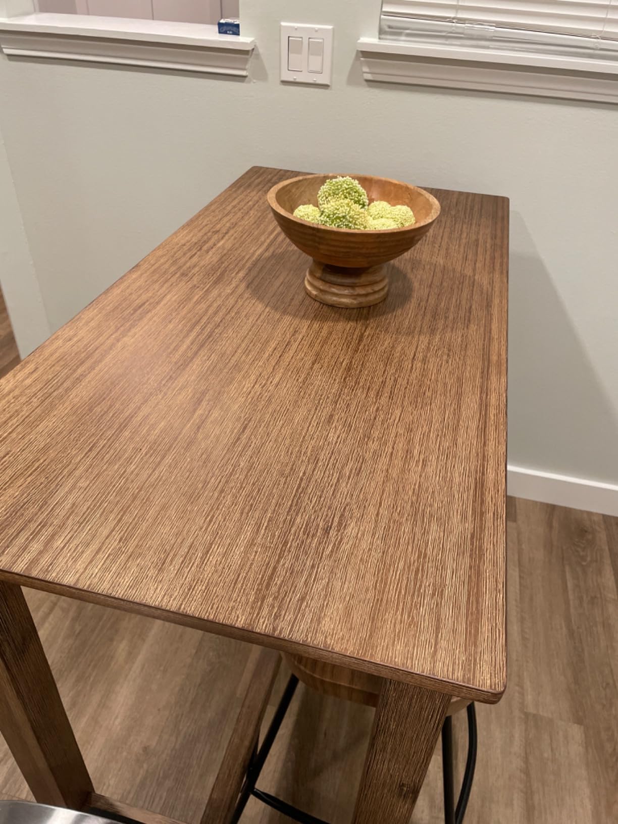 Boraam Sonoma Pub Table - Barnwood Wire-Brush customer photo 1