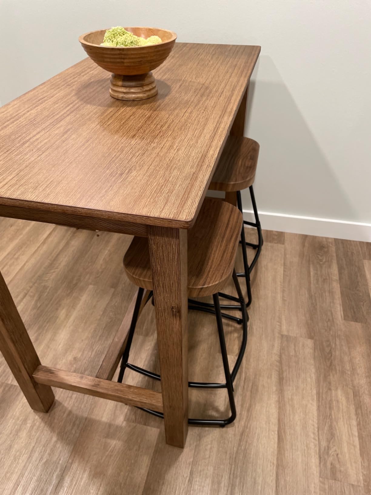 Boraam Sonoma Pub Table - Barnwood Wire-Brush customer photo 2