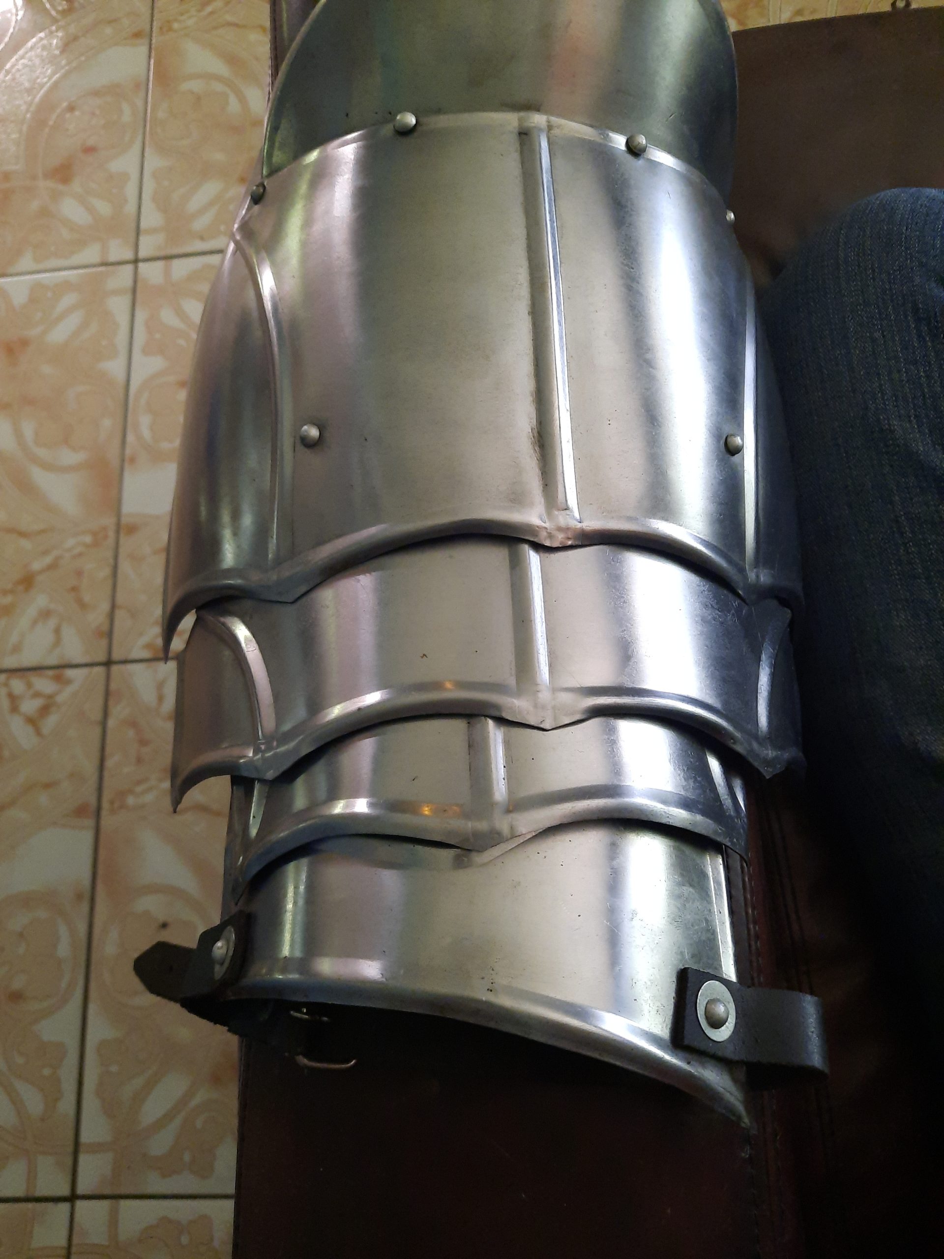 Shoulder Pauldron Medieval Shoulder Armor Set | Crusader Pauldrons Warrior Knight Armor Magik Cosplay SCA LARP Knight Metal Guard Vembrace Pair customer photo 1