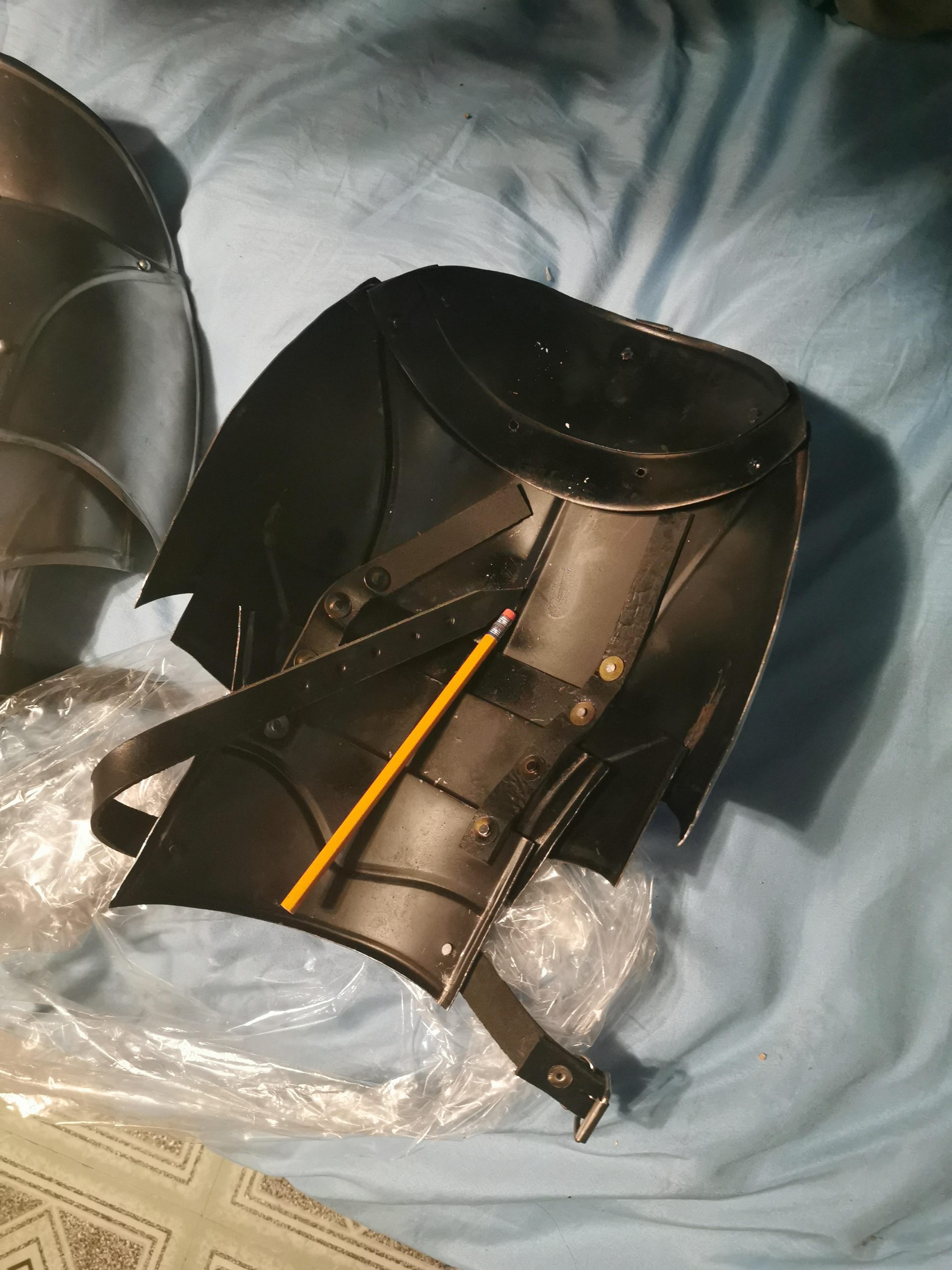 Shoulder Pauldron Medieval Shoulder Armor Set | Crusader Pauldrons Warrior Knight Armor Magik Cosplay SCA LARP Knight Metal Guard Vembrace Pair customer photo 2