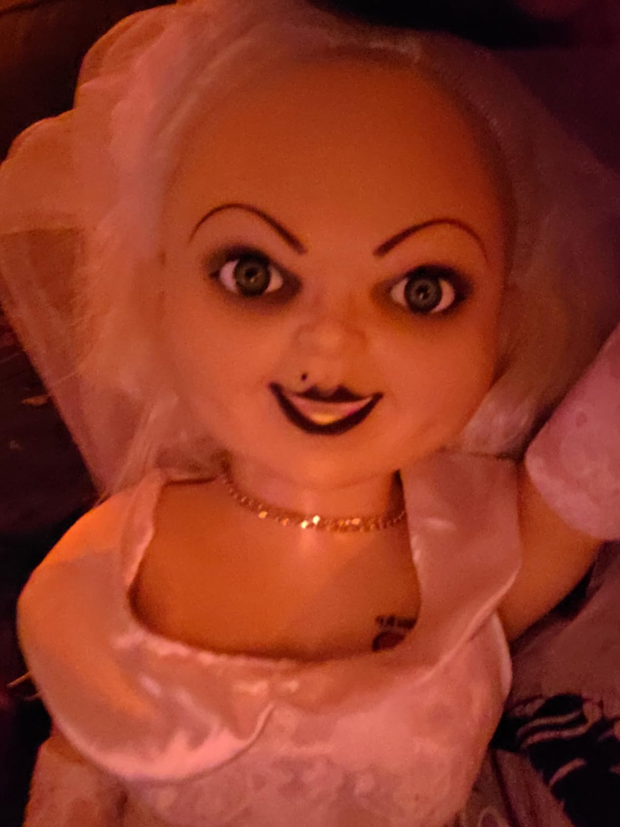 Spirit Halloween Bride of Chucky Tiffany Doll, Multicolor customer photo 1