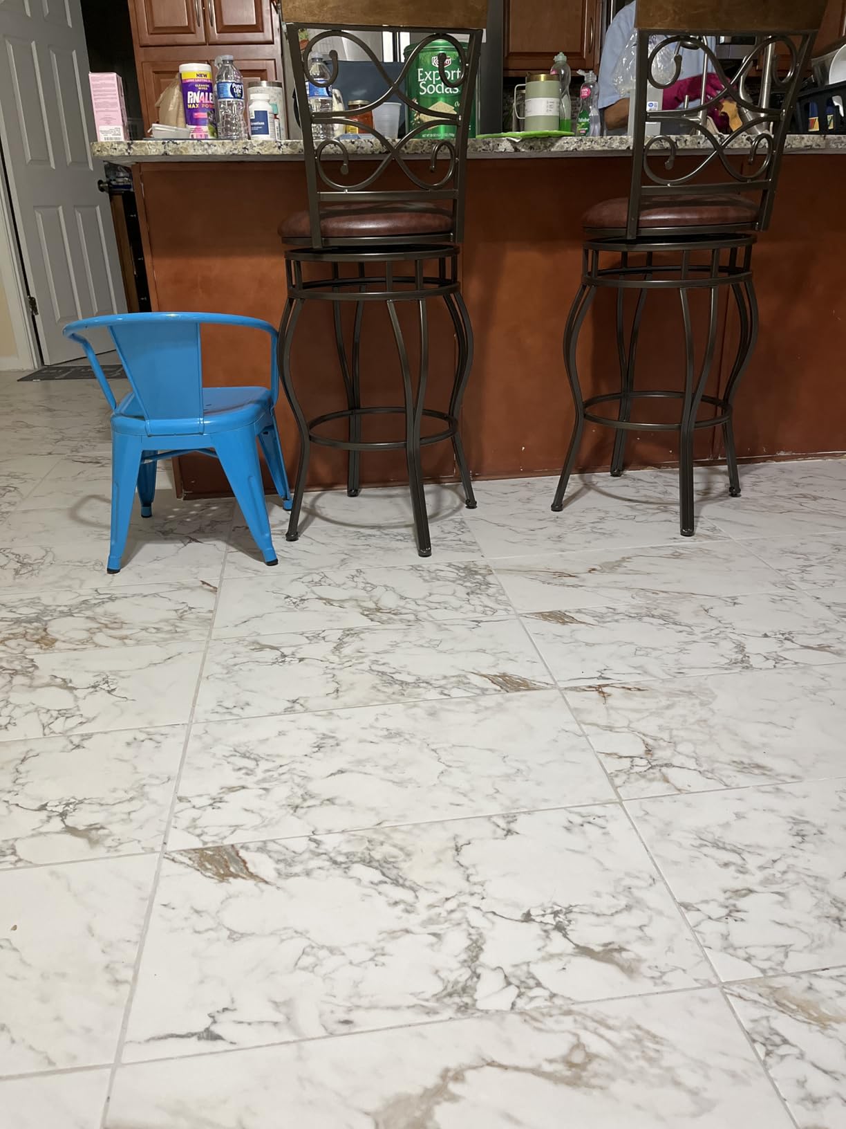 COSTWAY Bar Stools Set of 4, 360 Degree Swivel, 30