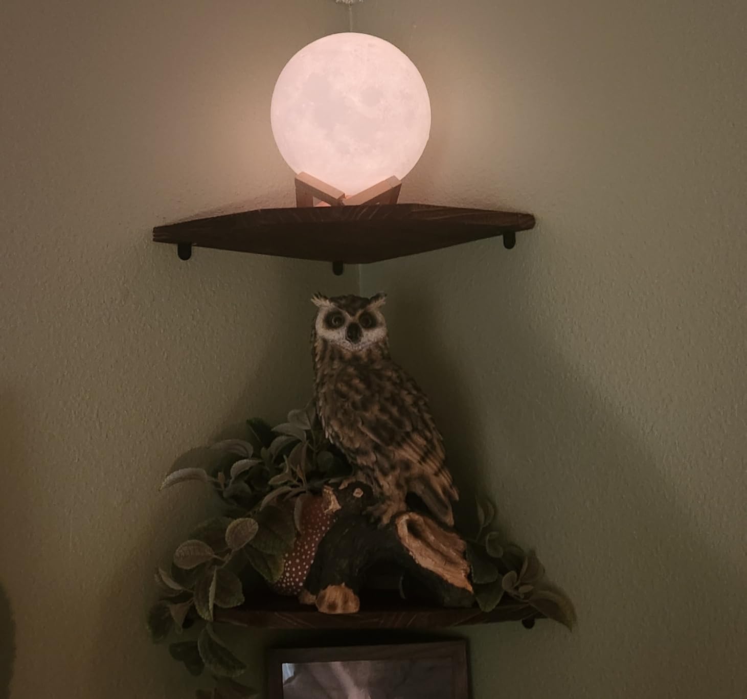 Moon Lamp, 16 Colors LED Night Light with Remote/Touch, Timer/Dimming 4.8in | 3D Printed Moon Light with Stand, 4 Modes, Kids Night Light for Bedroom Decor, Gifts for Kid Friend for Birthday Christmas customer photo 1