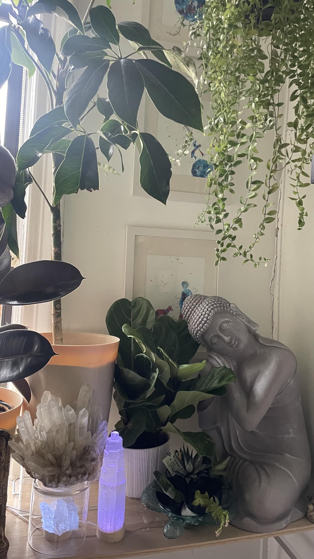 Deco 79 Magnesium Oxide Buddha Decorative Garden Sculpture Indoor Outdoor Garden Statue, Outdoor Sculpture 19