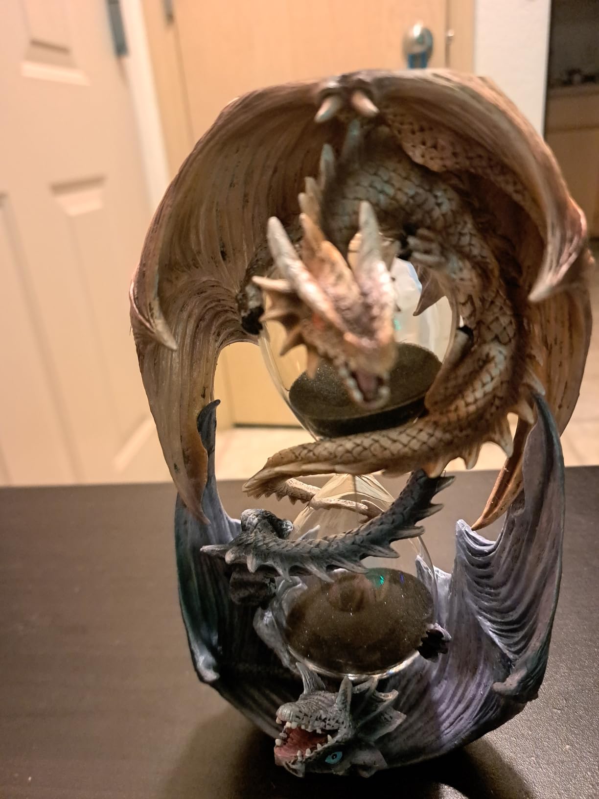 Pacific Giftware Anne Stokes Age of Dragons Dual Winged Dragons Sand Timer Home Tabletop Decorative Resin Figurine customer photo 1