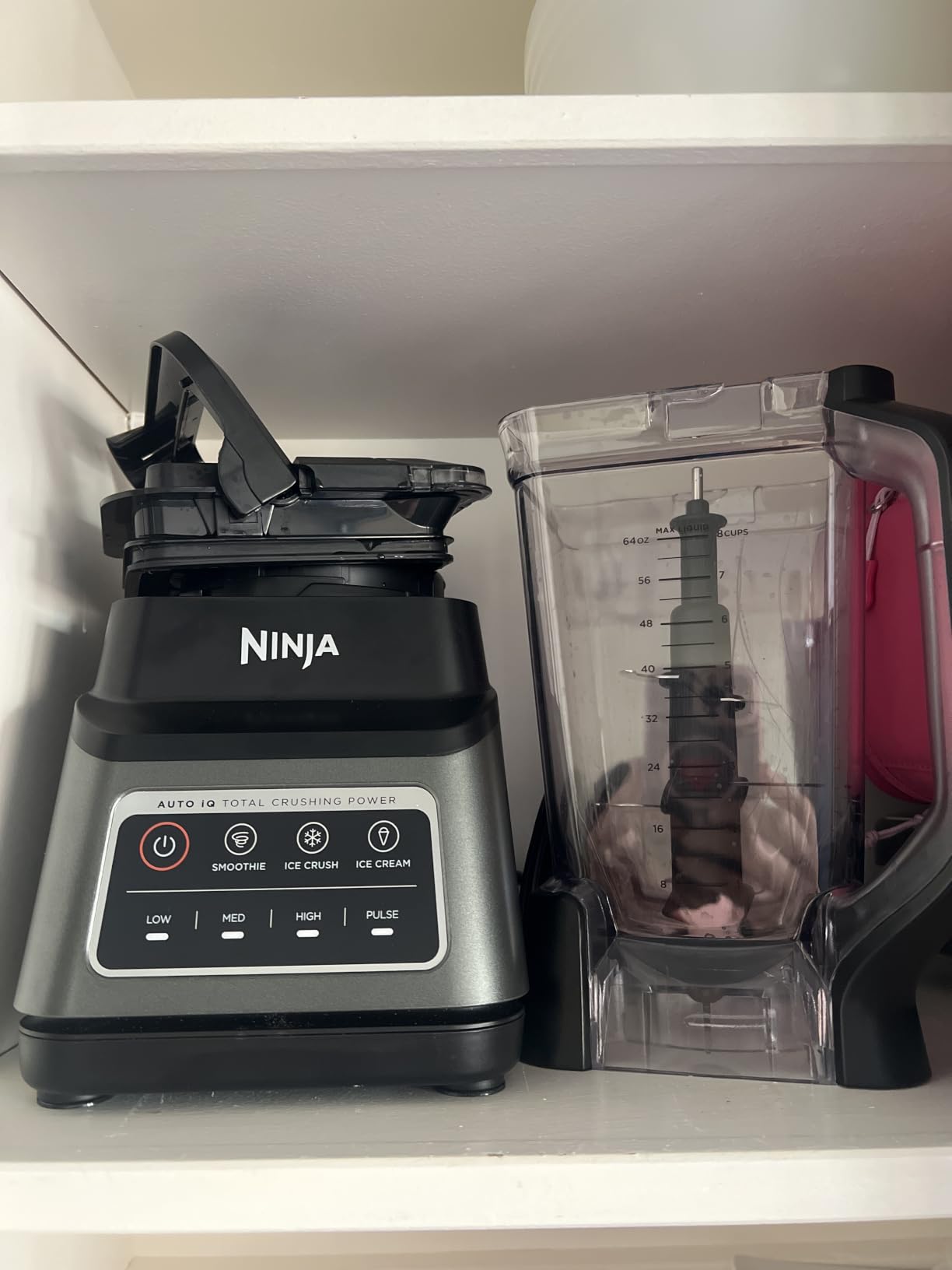 Ninja Professional Plus Blender with Auto-iQ | Smoothie and Ice Cream Maker, Frozen Drink Mixer, Margarita Machine | 3 Auto-iQ Presets, 1400W, 72-oz. Total Crushing Pitcher | Dark Grey | BN701 customer photo 2