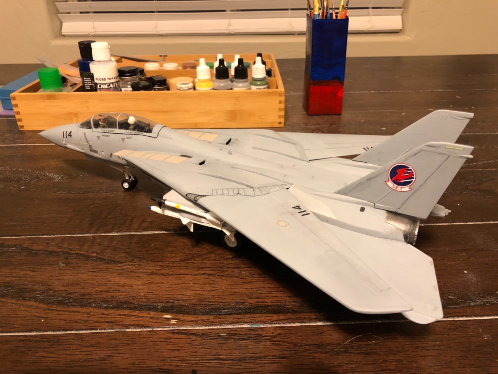 Revell Maverick's F-14A Tomcat Top Gun 1:48 Scale Model Airplane Kit customer photo 1
