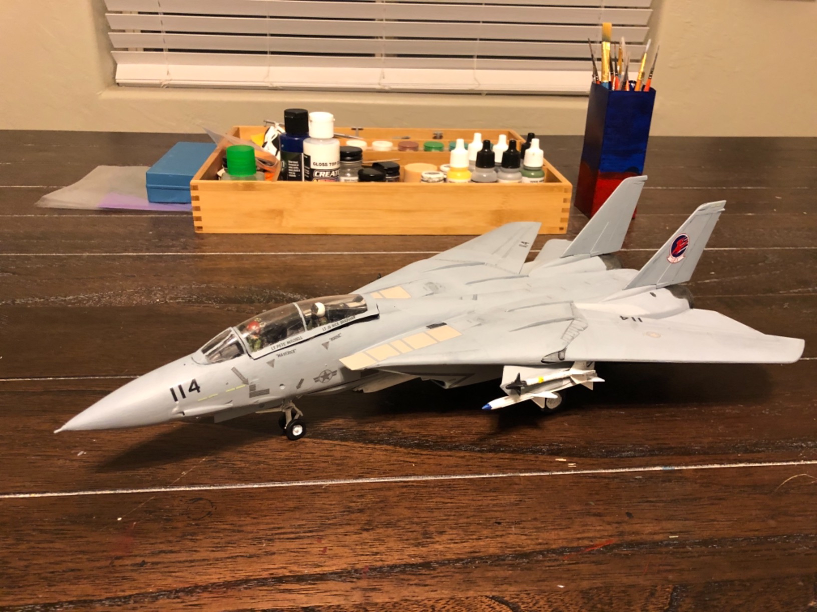 Revell Maverick's F-14A Tomcat Top Gun 1:48 Scale Model Airplane Kit customer photo 2