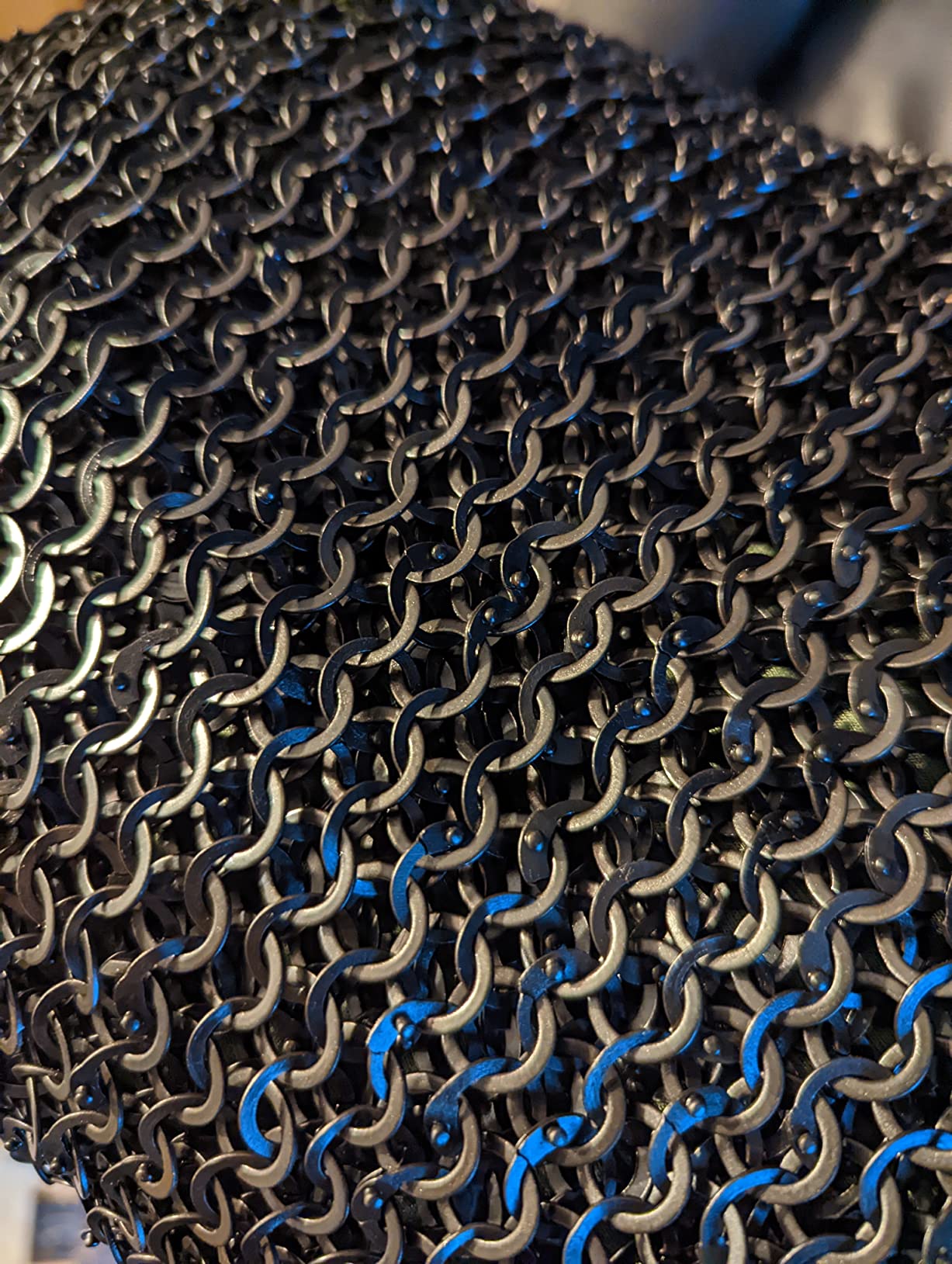 Chain Mail Shirt Armor 9 mm Flat Riveted with Washer Medieval Armour SCA customer photo 1