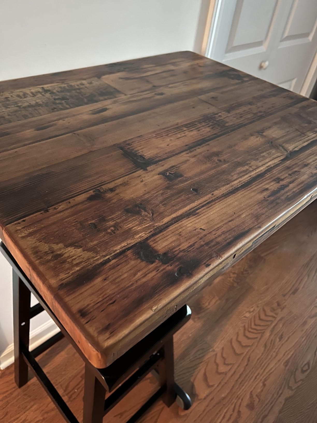 Reclaimed Wood Table Top - Rustic Recycled Wooden Piece Perfect for Kitchens, Dining and Coffee Table Tops (Reclaimed Wood Table Top - Economy, 24