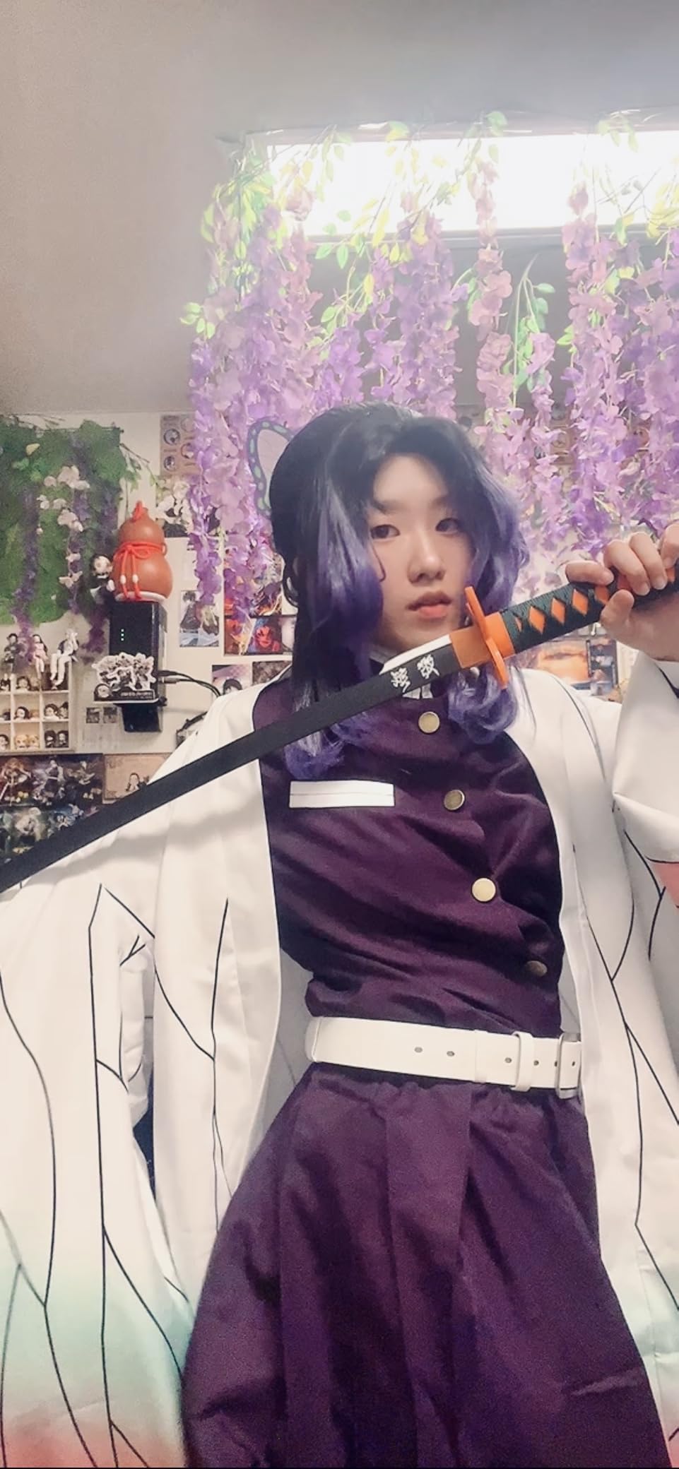Zisu Demon Katana Sword, About 41 inches, Hashira Pillars & Protagonist Katana for Cosplay Purpose, Anime Original Texture customer photo 2