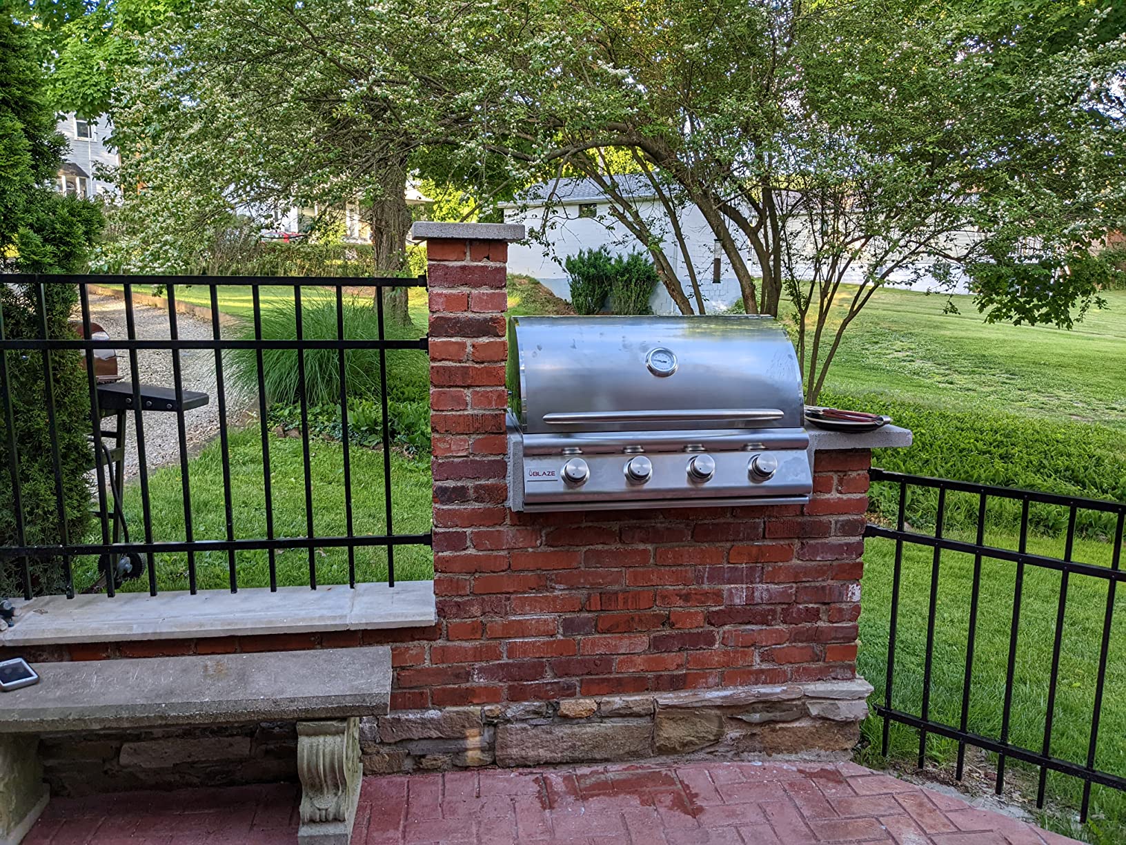 Blaze Outdoor Kitchen Grill | 25-Inch Built-in Propane Gas Grill | 3 Burner Barbecue | Premium BBQ | Commercial Grade Grilling Experience | Prelude LBM BLZ-3LBM-LP customer photo 1