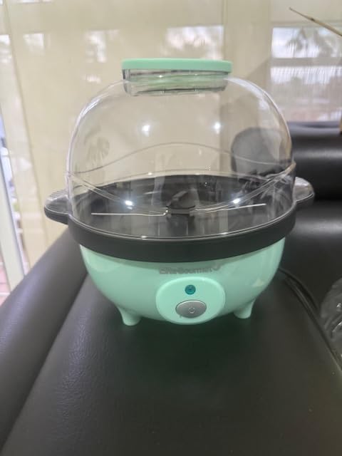 Elite Gourmet EPM330M Automatic Stirring 12 Cup Popcorn Maker, Mint - Hot Oil Popping with Built-In Reversible Serving Bowl customer photo 1