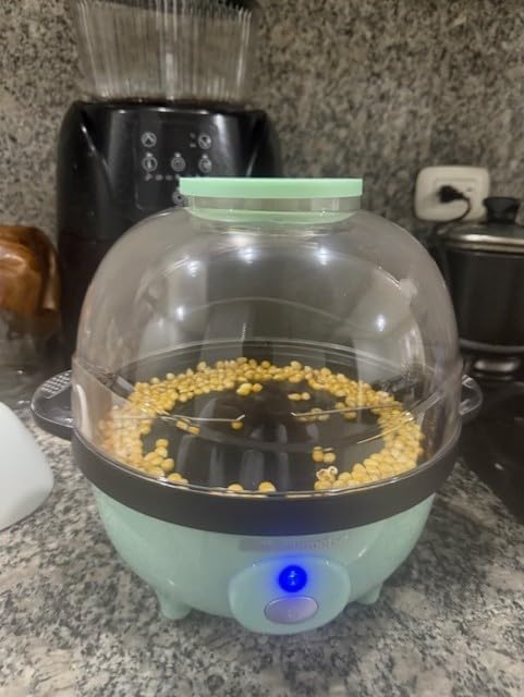 Elite Gourmet EPM330M Automatic Stirring 12 Cup Popcorn Maker, Mint - Hot Oil Popping with Built-In Reversible Serving Bowl customer photo 2