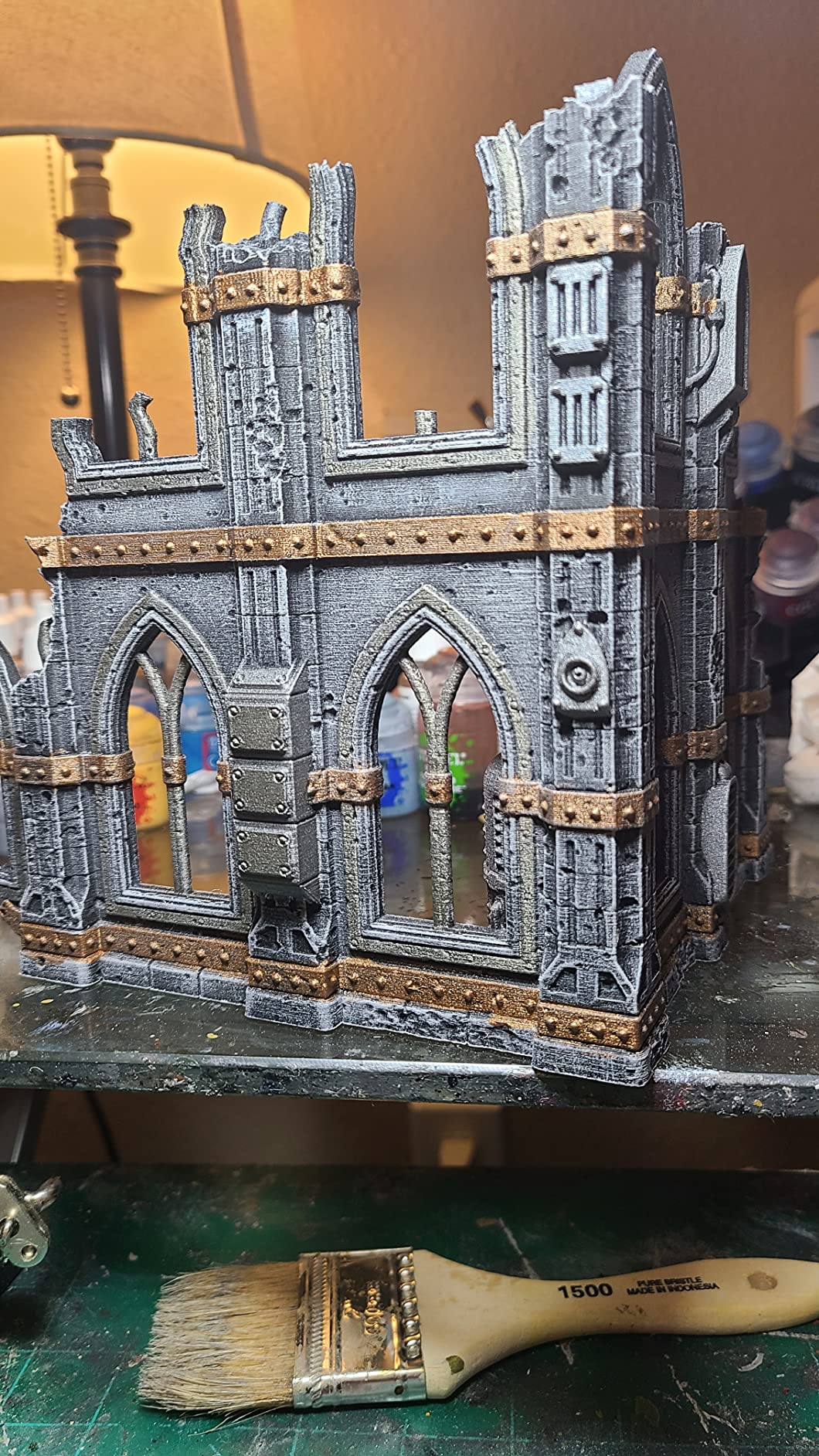 EnderToys Gothic Sci-Fi Ruins by Terrain4Print (Set C), 3D Printed Tabletop RPG Scenery and Wargame Terrain for 28mm Miniatures customer photo 1