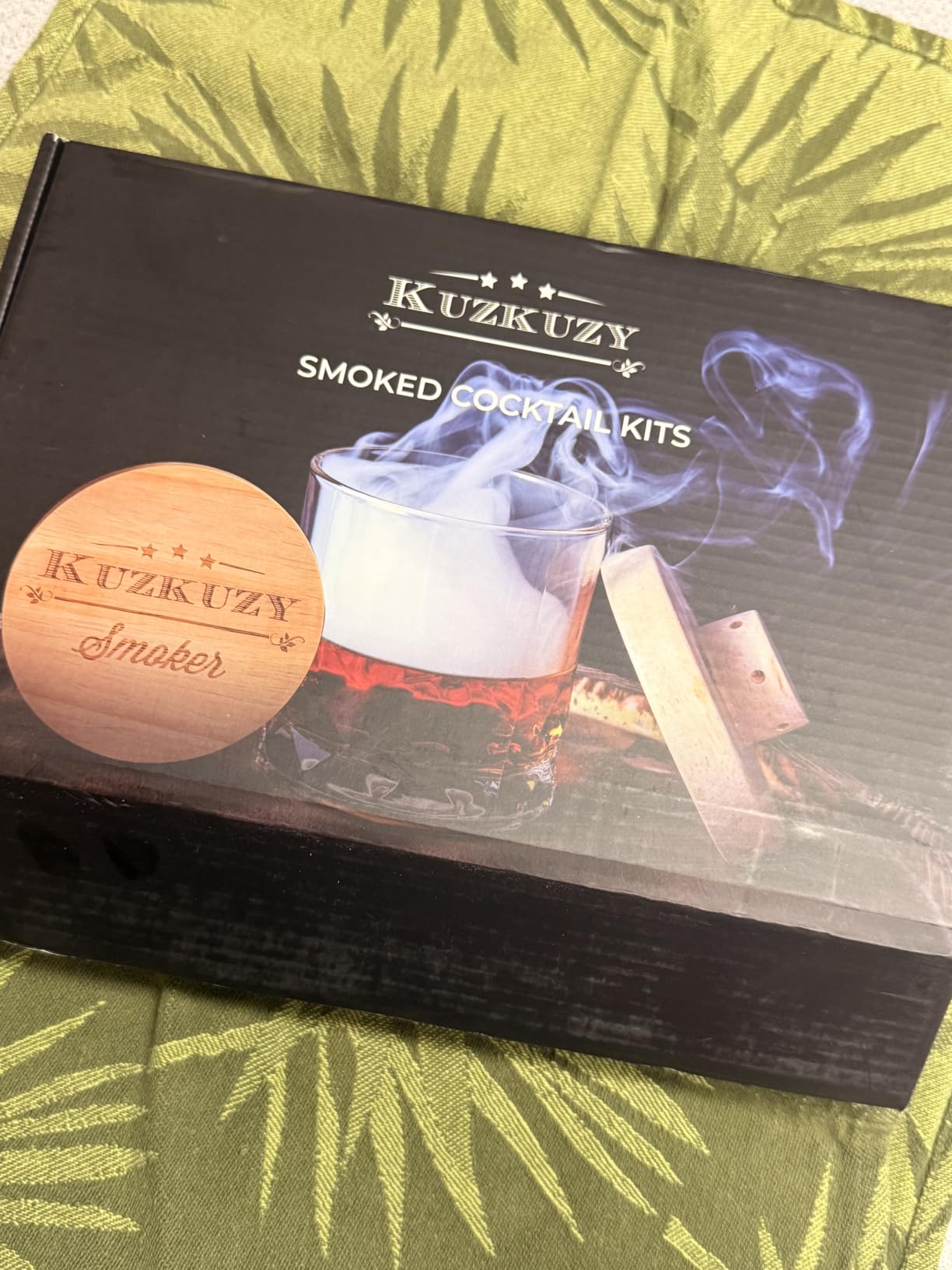 Cocktail Smoker Kit with Torch - 6 Flavors Wood Chips - Bourbon, Whiskey Smoker Infuser Kit, Old Fashioned Drink Smoker Kit, Birthday Bourbon Whiskey Gifts for Men, Dad, Husband (Without Butane) customer photo 1
