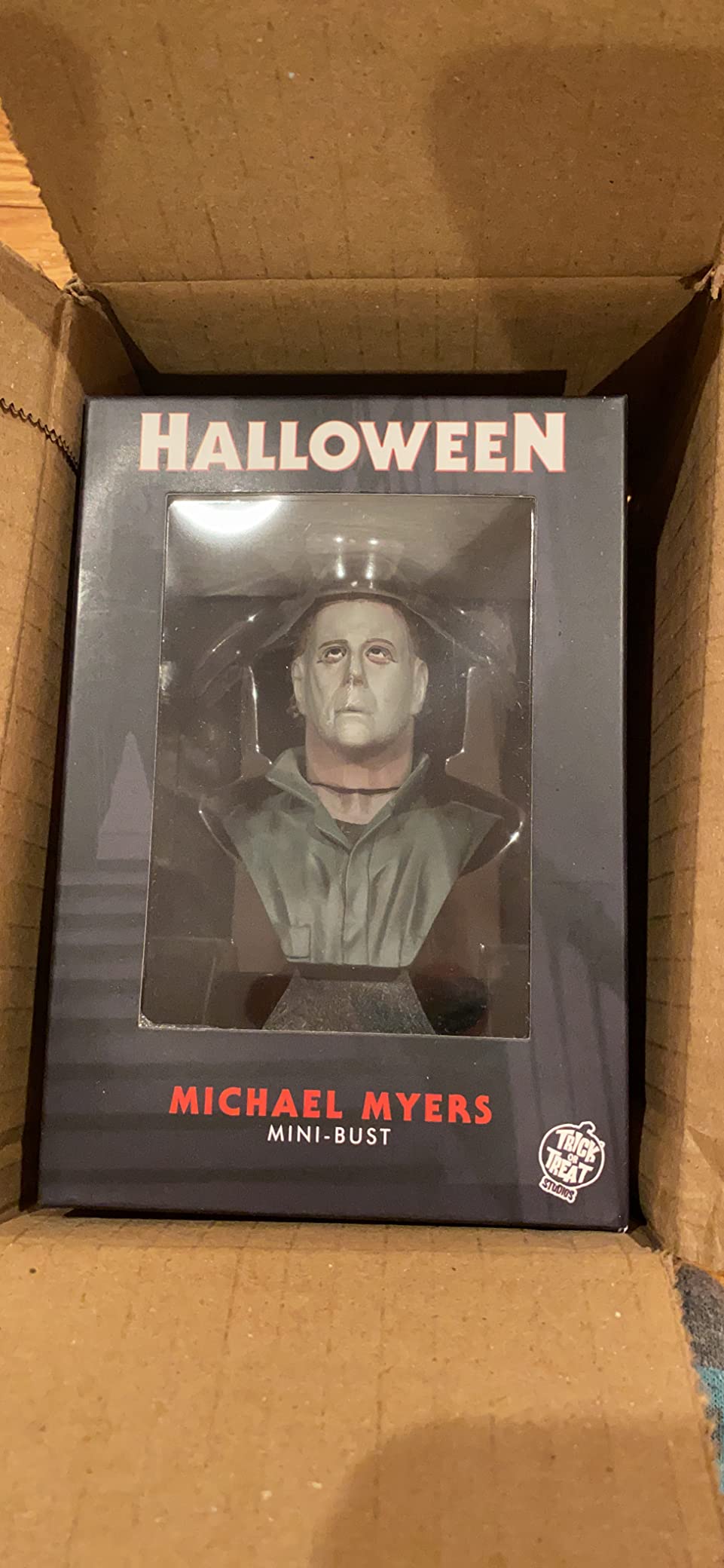Trick or Treat Studios Halloween 1978 Michael Myers Mini Bust Figure Figurine, Officially Licensed customer photo 2