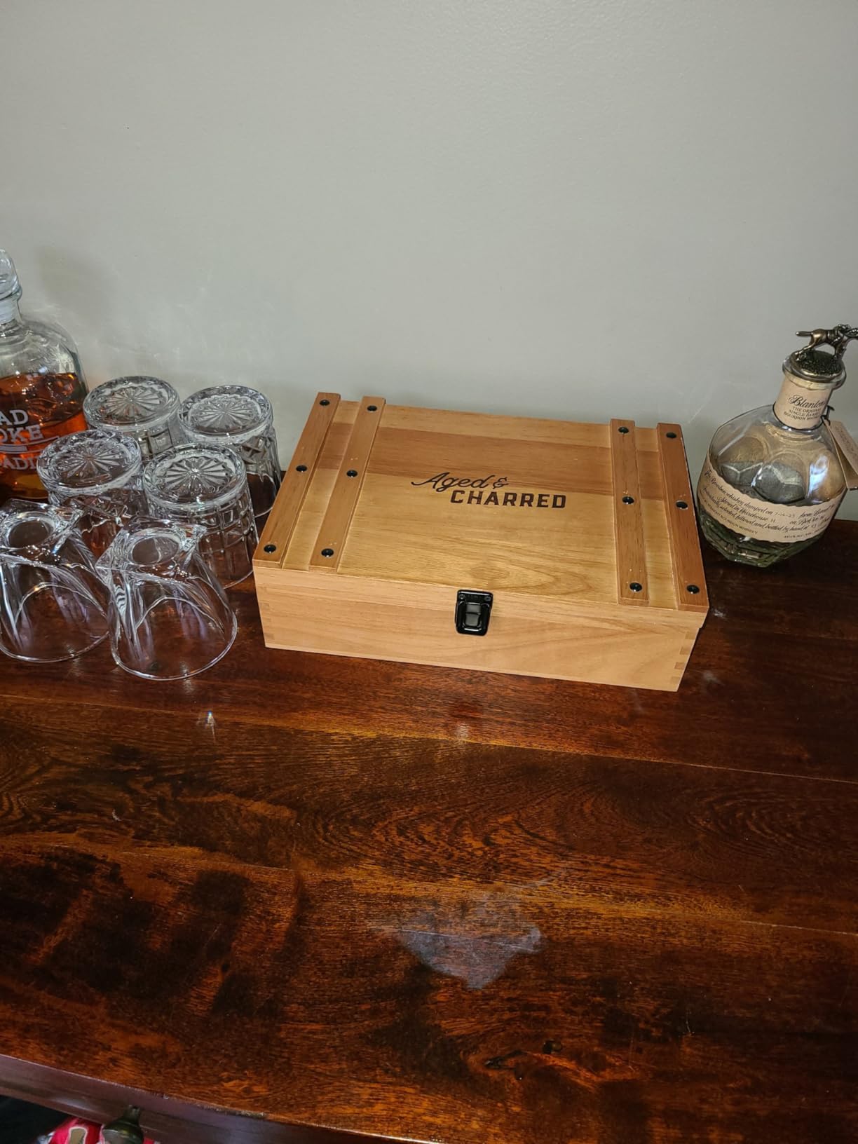 Whiskey Cocktail Smoker Kit with Torch, Old Fashioned Syrup & 8 Flavors Wood Chips - Premium USA Oak Smoker - Old Fashioned Smoker Kit - Bourbon Gifts for Men (with Butane) customer photo 1
