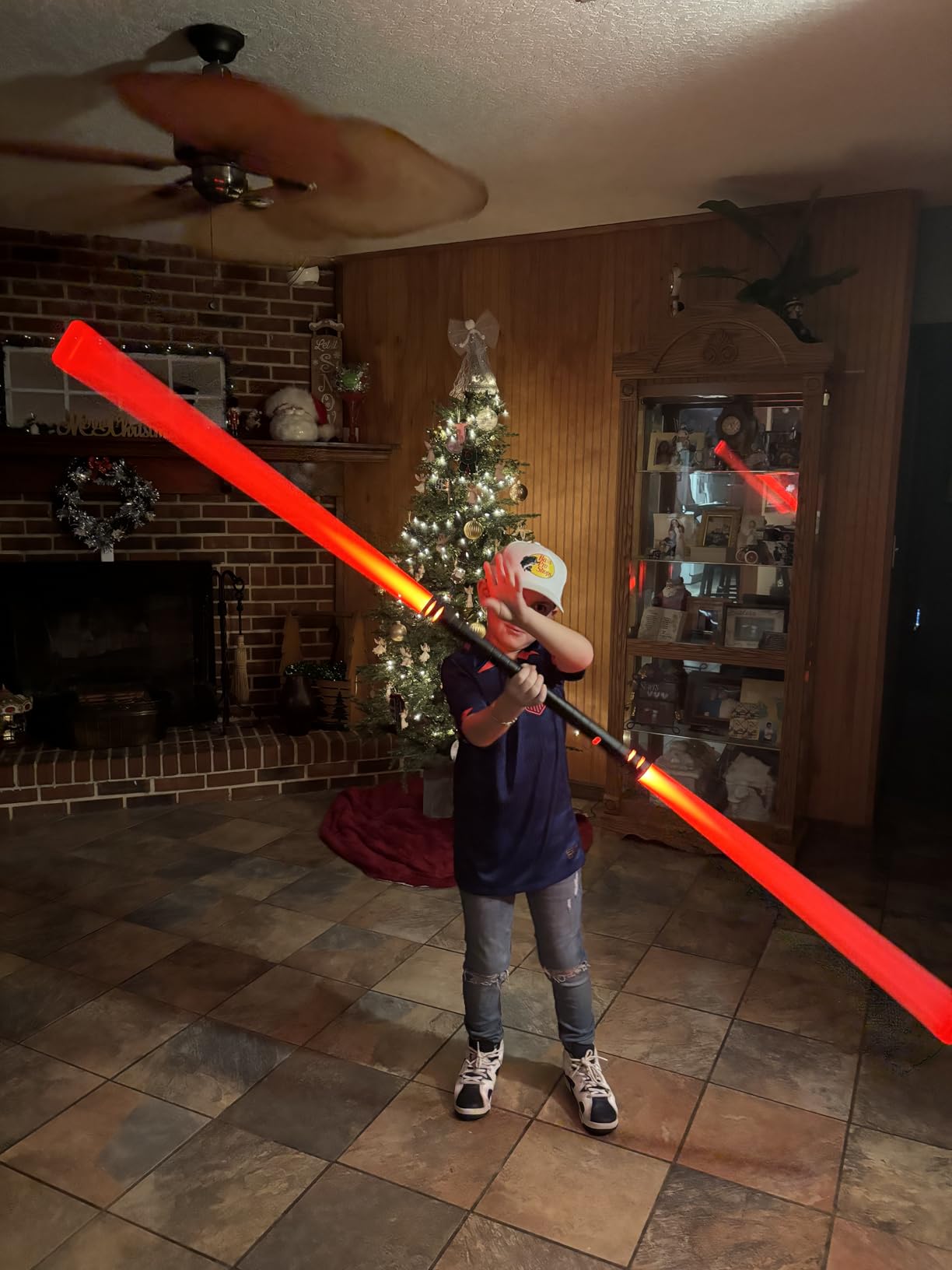 jvmusaber Lightsaber, Dueling Light Saber with 20 RGB Colors 4 FX Sounds | USB Rechargeable Lightsabers with 4 Modes customer photo 2